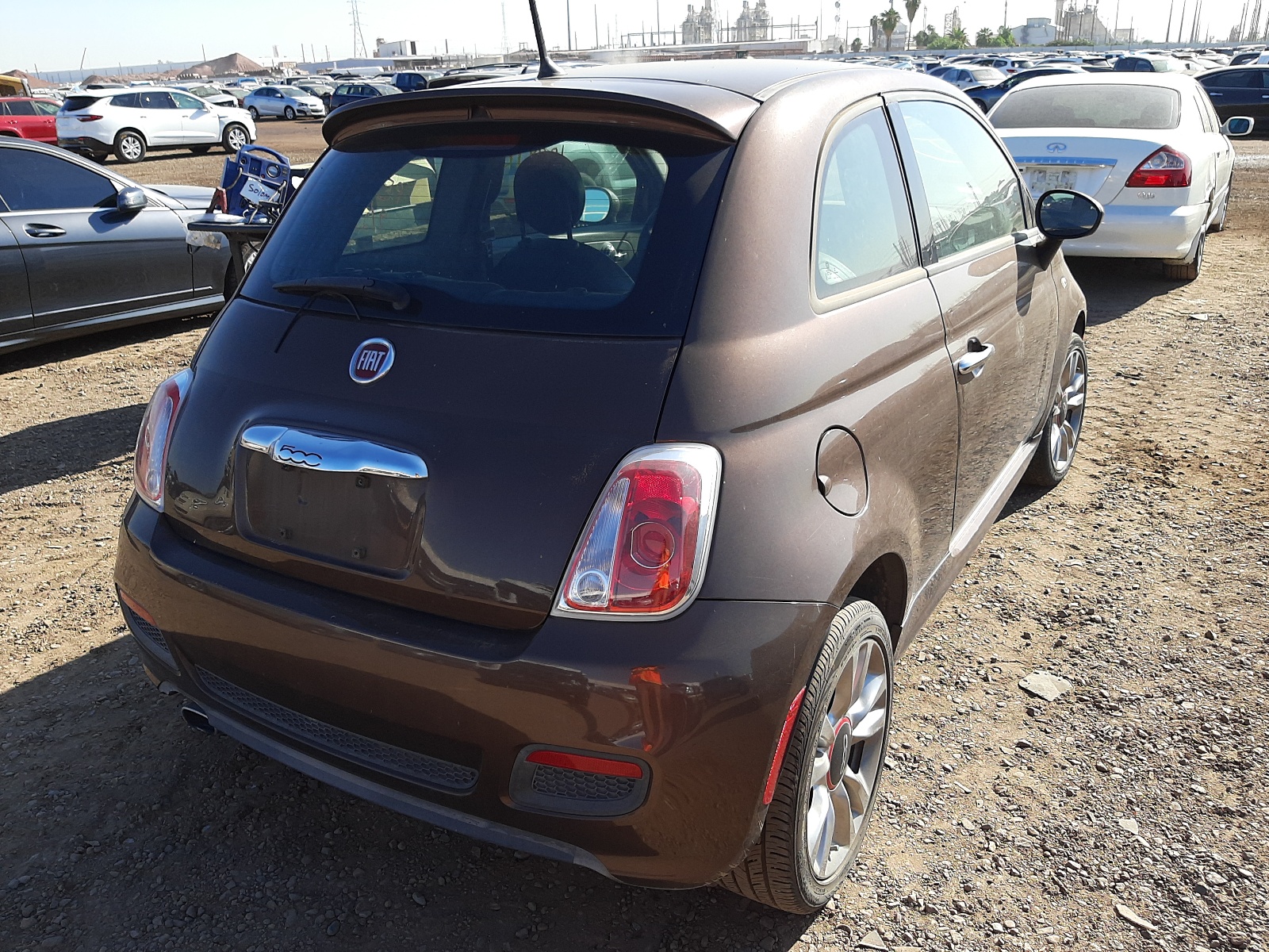 Photo 4 from auction – 2015 FIAT 500 SPORT with VIN 3C3CFFBR3FT676890
