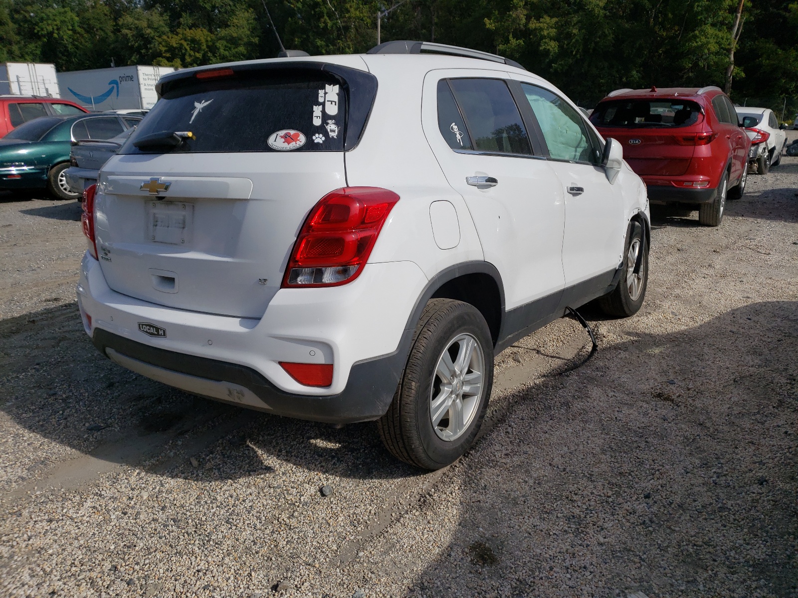 Photo 4 from auction – 2019 CHEVROLET TRAX 1LT with VIN 3GNCJLSB5KL143680