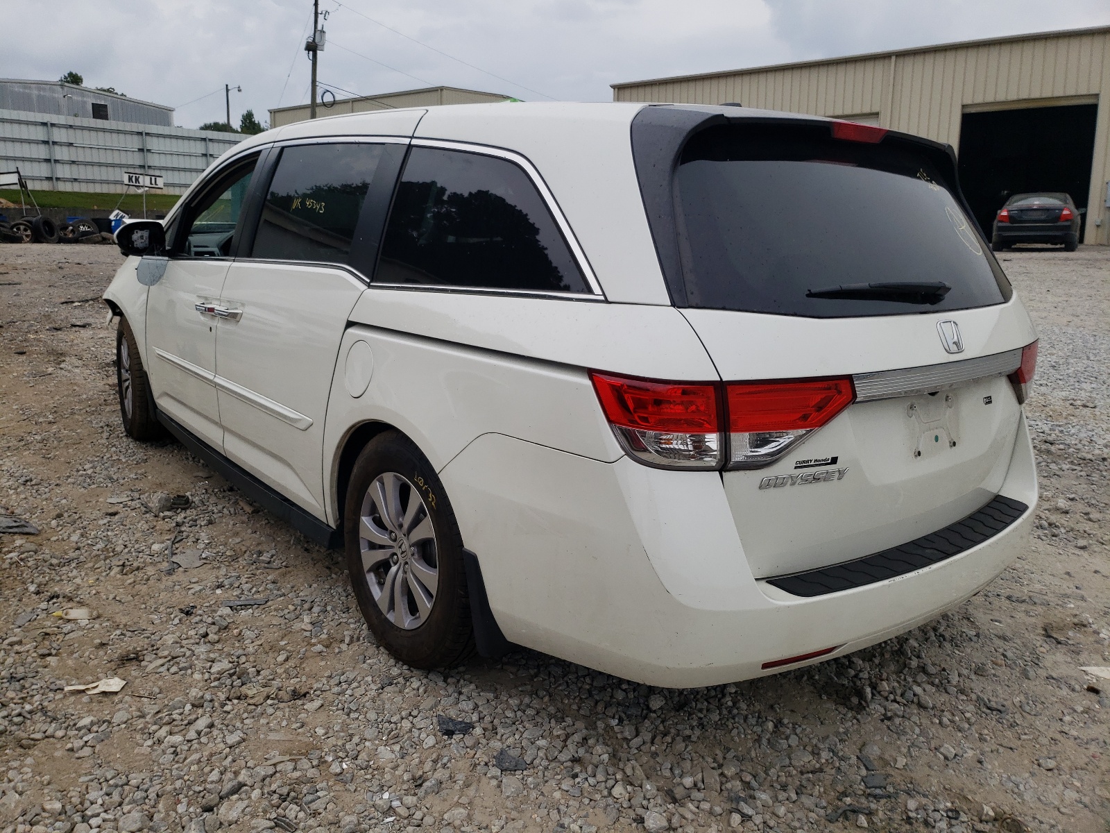 Photo 3 from auction – 2017 HONDA ODYSSEY EX with VIN 5FNRL5H60HB026860