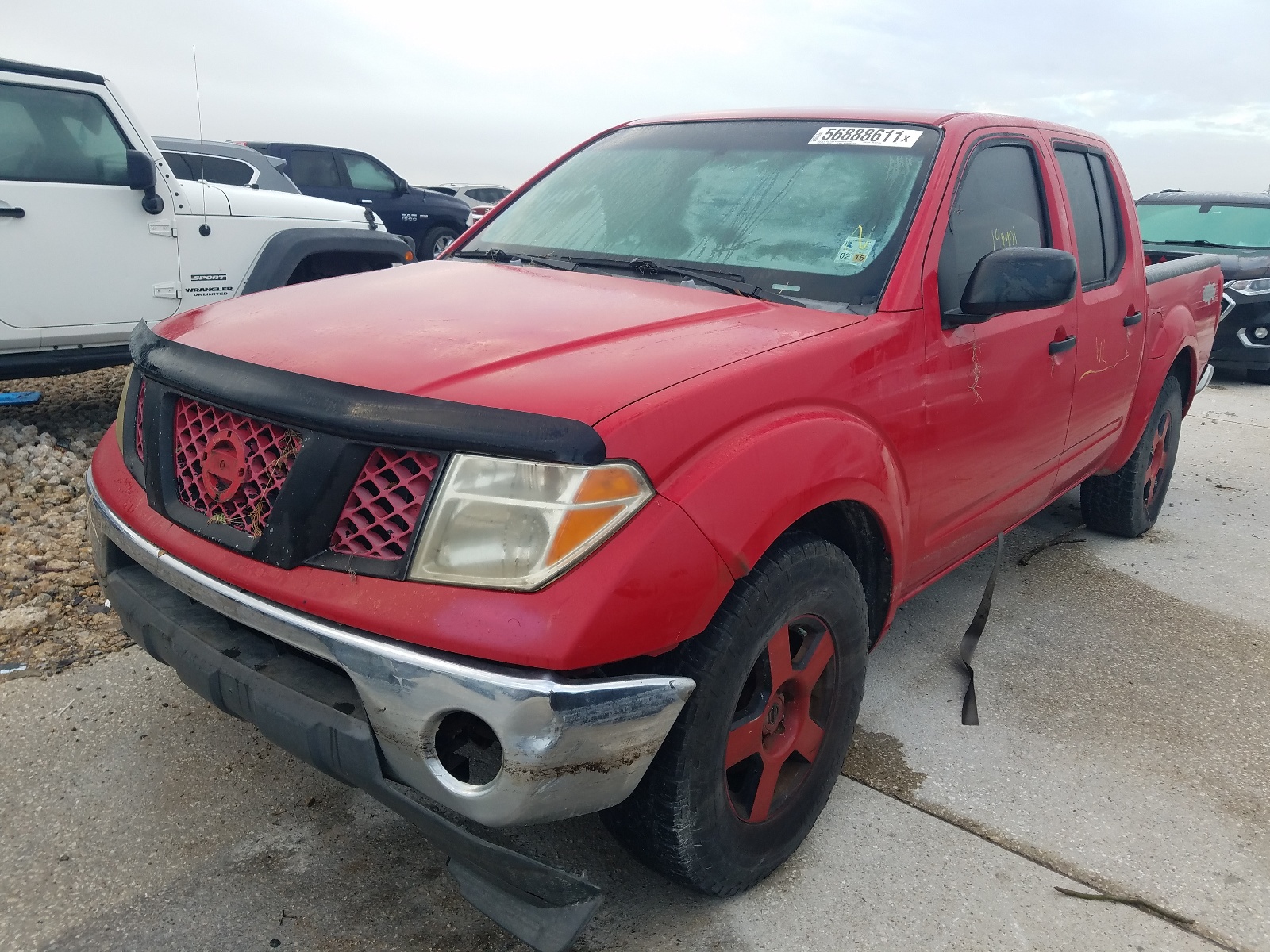 Photo 2 from auction – 2008 NISSAN FRONTIER C with VIN 1N6AD07W18C440853