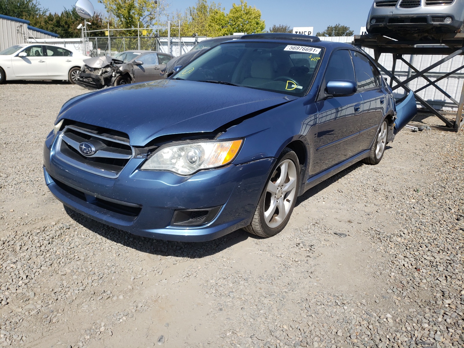 Photo 2 from auction – 2009 SUBARU LEGACY 2.5 with VIN 4S3BL616497210028