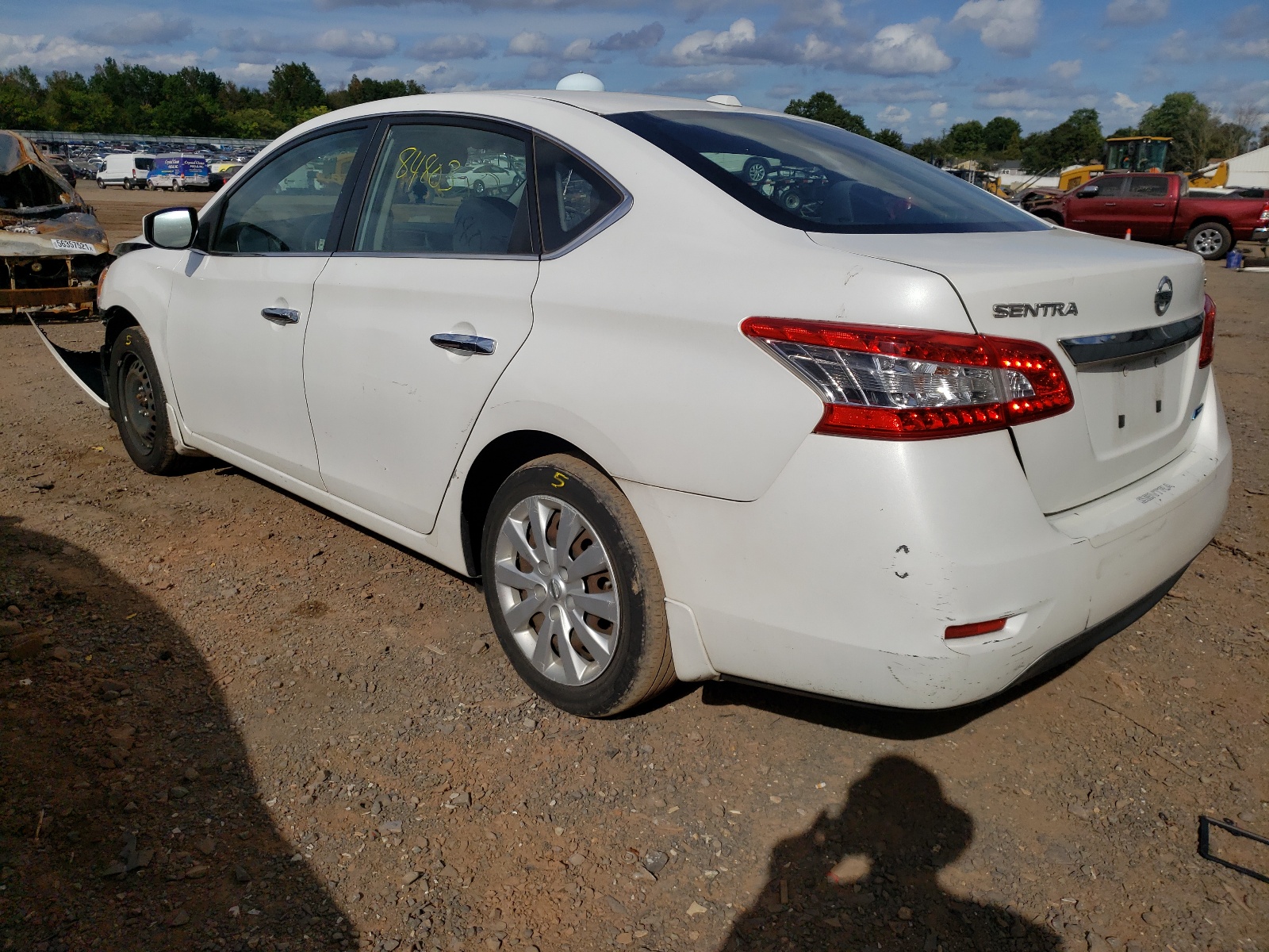 Photo 3 from auction – 2013 NISSAN SENTRA S with VIN 3N1AB7AP3DL693158