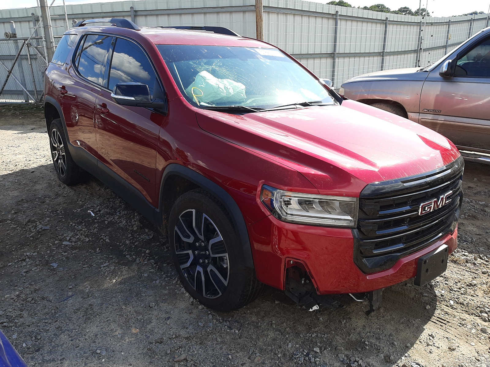Photo 1 from auction – 2021 GMC ACADIA SLE with VIN 1GKKNKLA0MZ146012