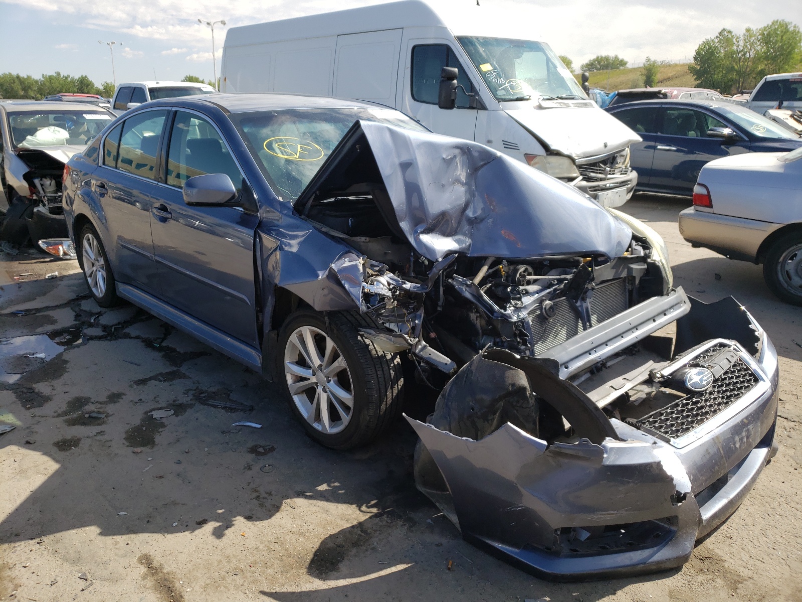 Photo 1 from auction – 2013 SUBARU LEGACY 2.5 with VIN 4S3BMCG63D3010051