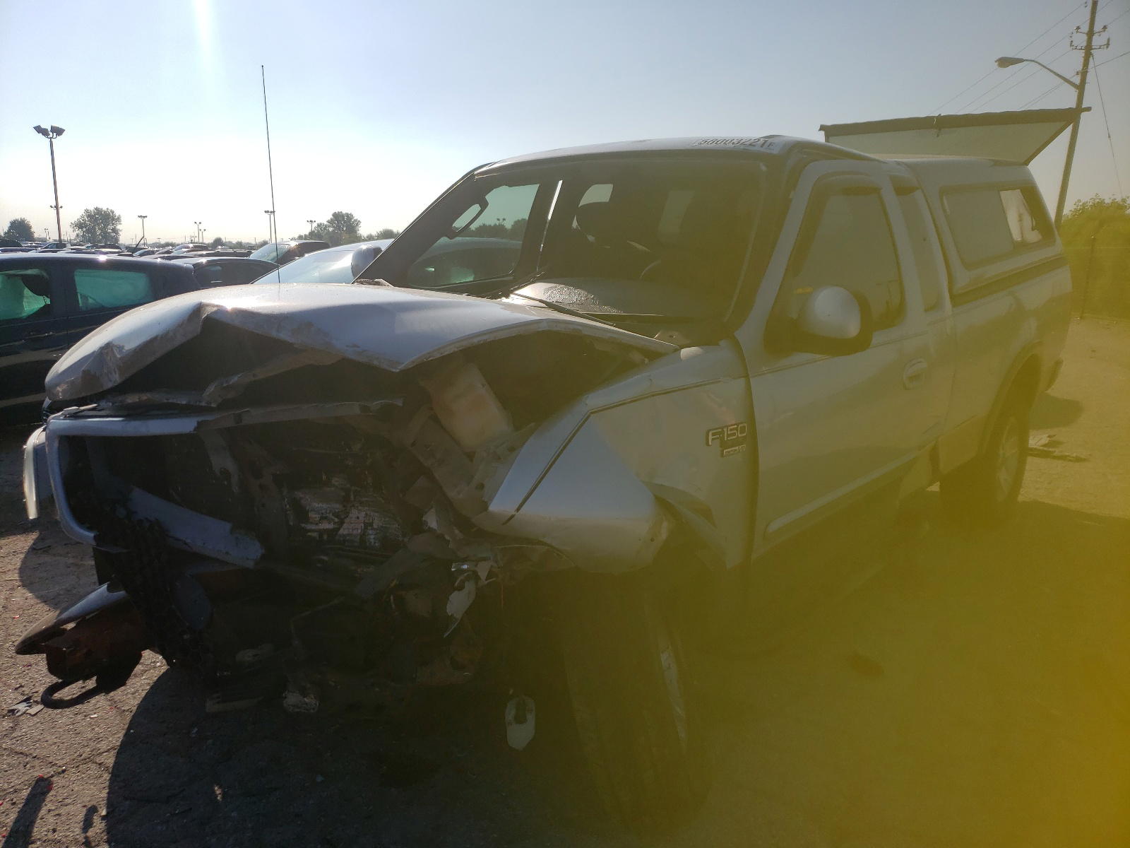 Photo 2 from auction – 2002 FORD F150 with VIN 2FTRX18L52CA74503