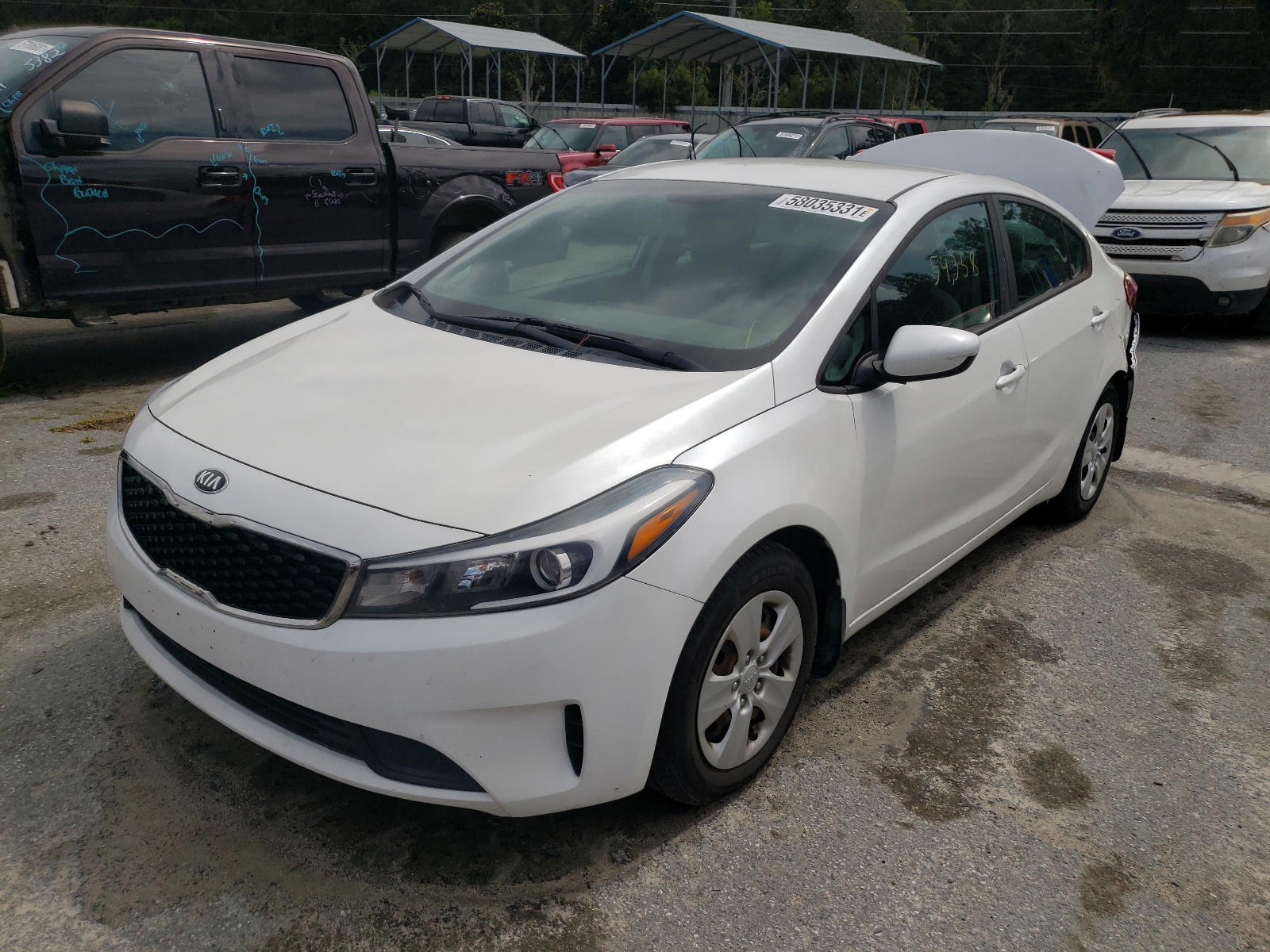 Photo 2 from auction – 2017 KIA FORTE LX with VIN 3KPFL4A73HE035834