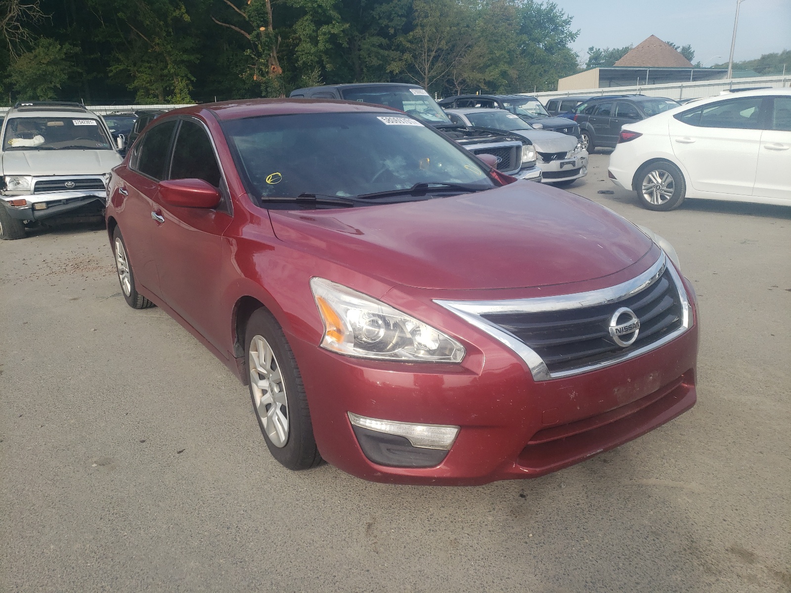 NISSAN ALTIMA 2.5 2014 with VIN 1N4AL3AP6EN375139 - Photo from auction
