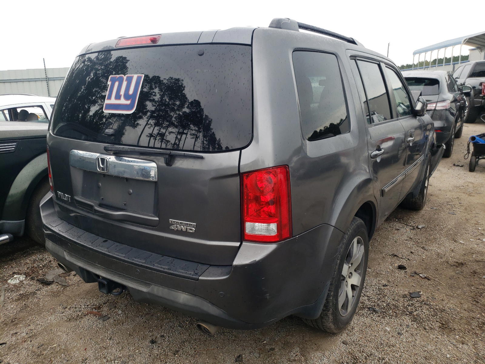 Photo 4 from auction – 2013 HONDA PILOT TOUR with VIN 5FNYF4H99DB076593