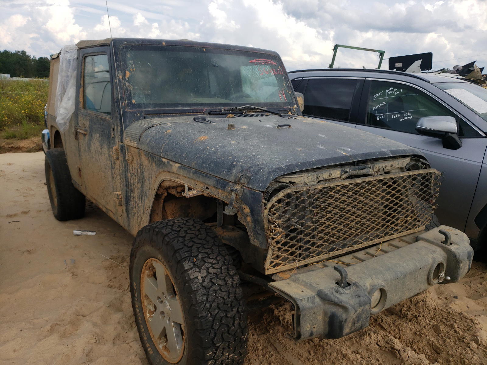 JEEP WRANGLER U 2009 with VIN 1J4GA39129L755522 - Photo from auction