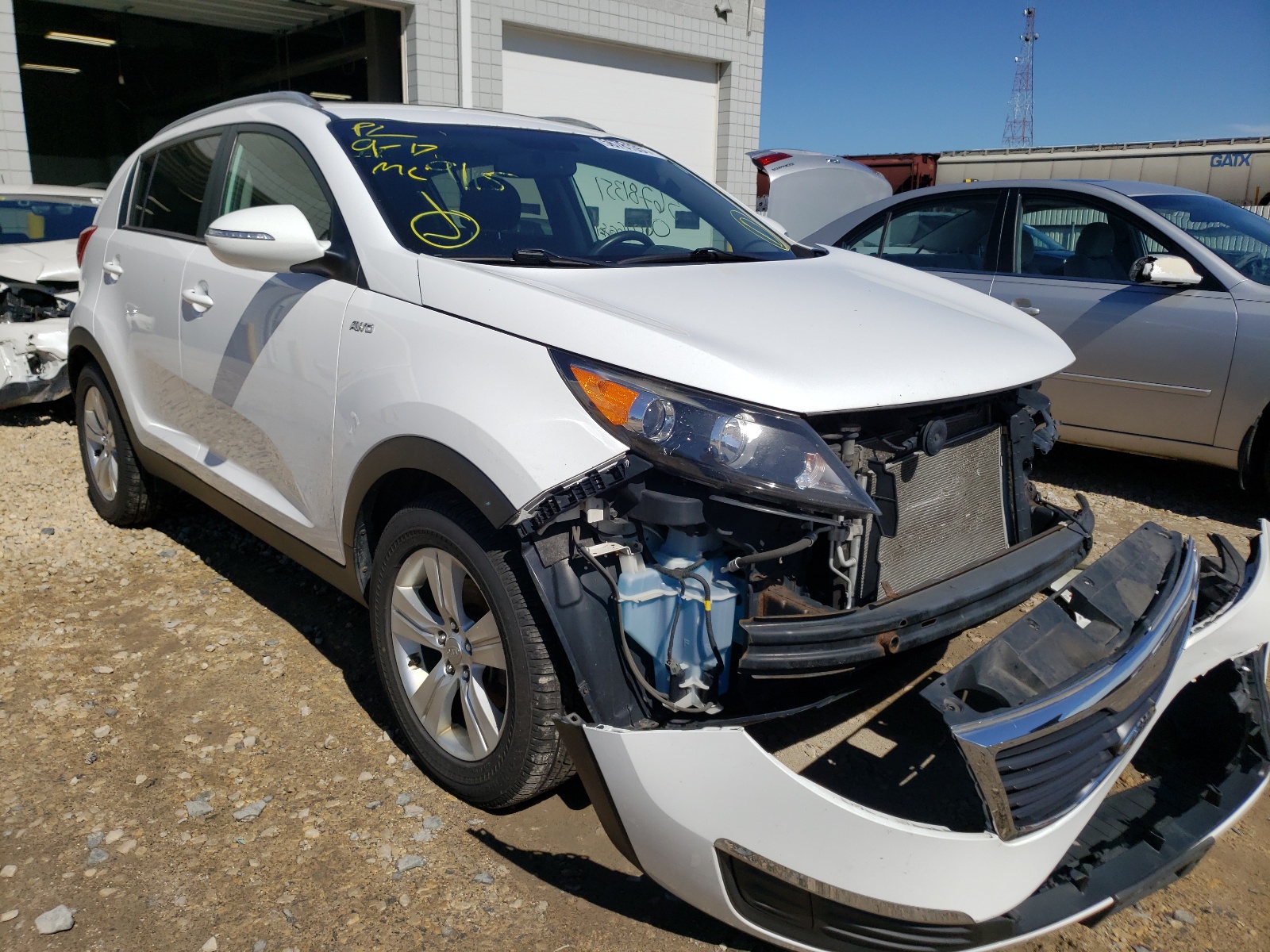 KIA SPORTAGE L 2011 with VIN KNDPBCA25B7079363 - Photo from auction