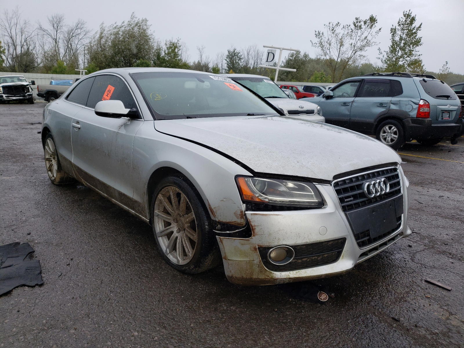 AUDI A5 PREMIUM 2011 with VIN WAURFAFR7BA030107 - Photo from auction