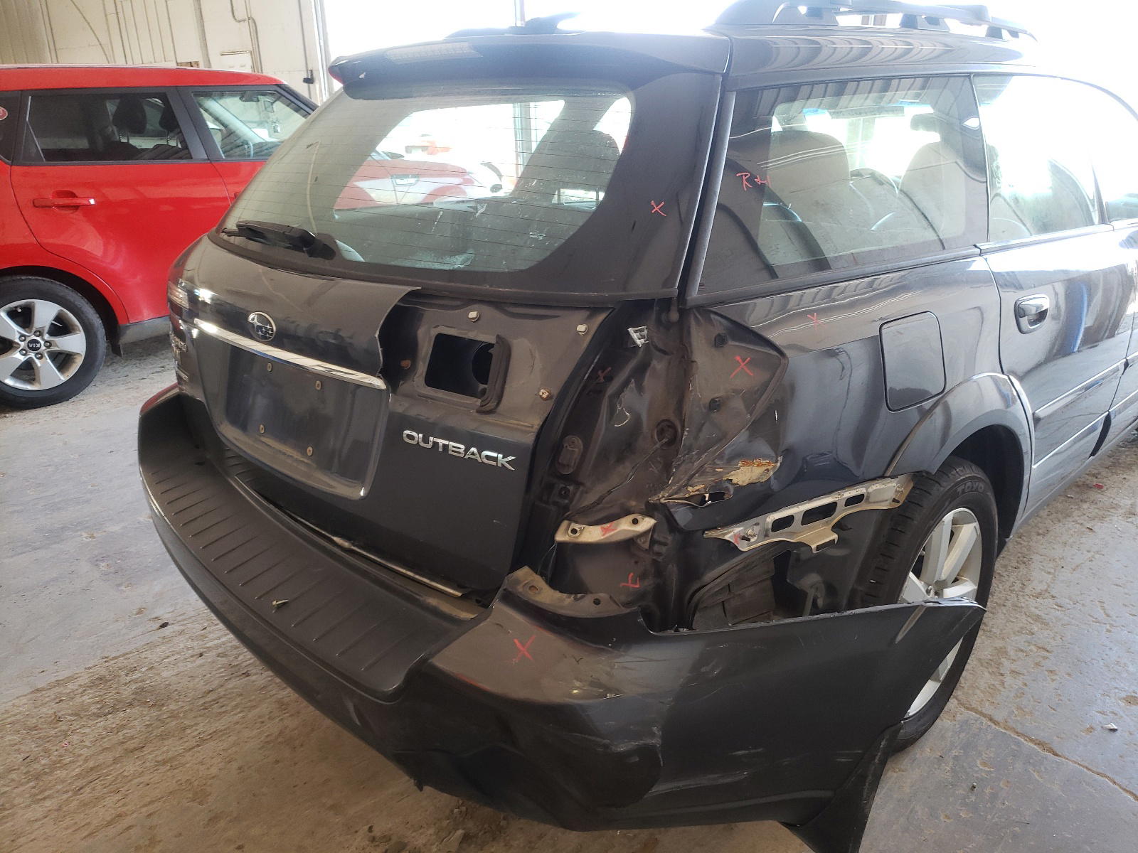 Photo 9 from auction – 2007 SUBARU OUTBACK OU with VIN 4S4BP62C477309045