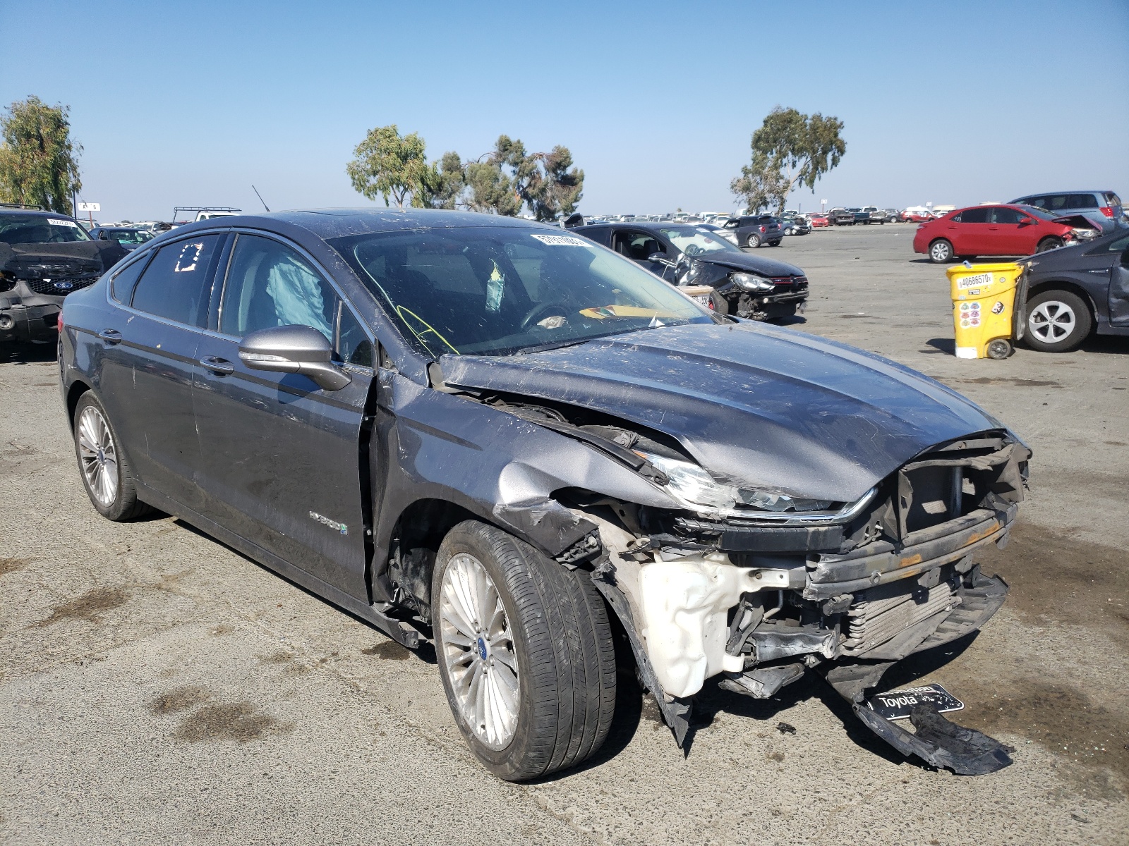FORD FUSION TIT 2013 with VIN 3FA6P0RU4DR345071 - Photo from auction