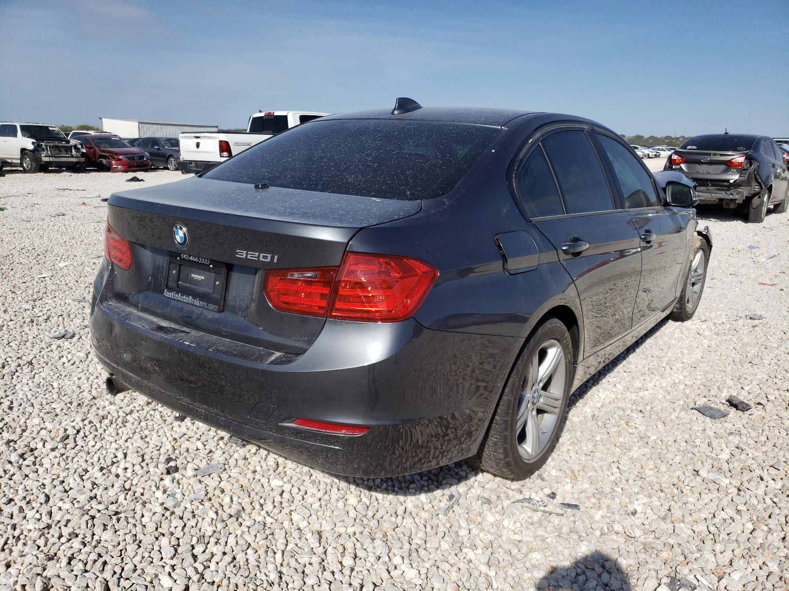 Photo 4 from auction – 2014 BMW 320 I with VIN WBA3B1C55EK131650