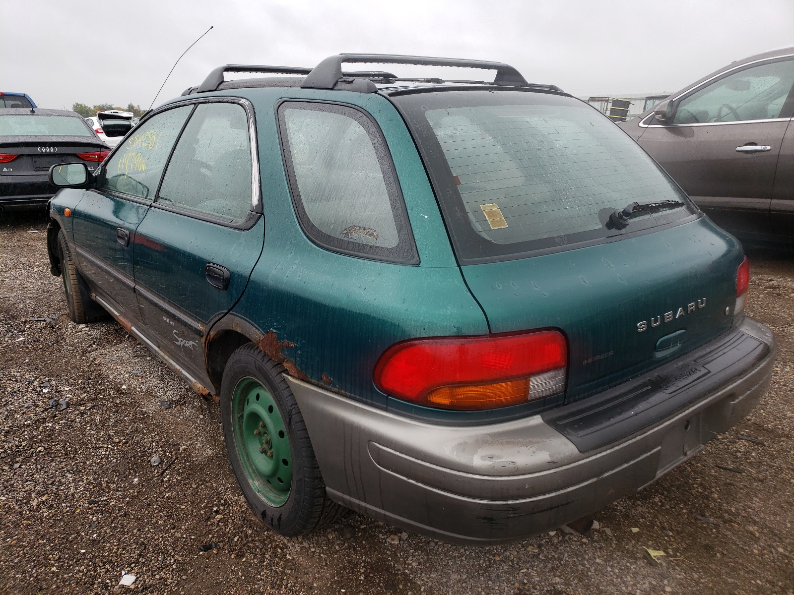 Photo 3 from auction – 1997 SUBARU IMPREZA OU with VIN JF1GF4855VG819708