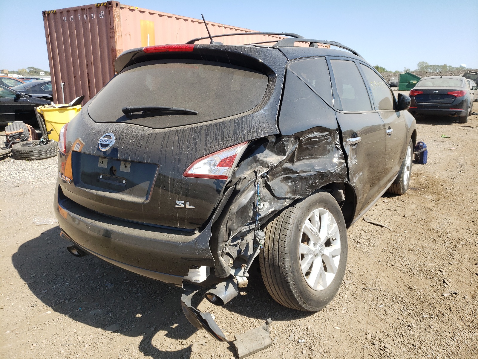 Photo 4 from auction – 2012 NISSAN MURANO S with VIN JN8AZ1MU8CW100463