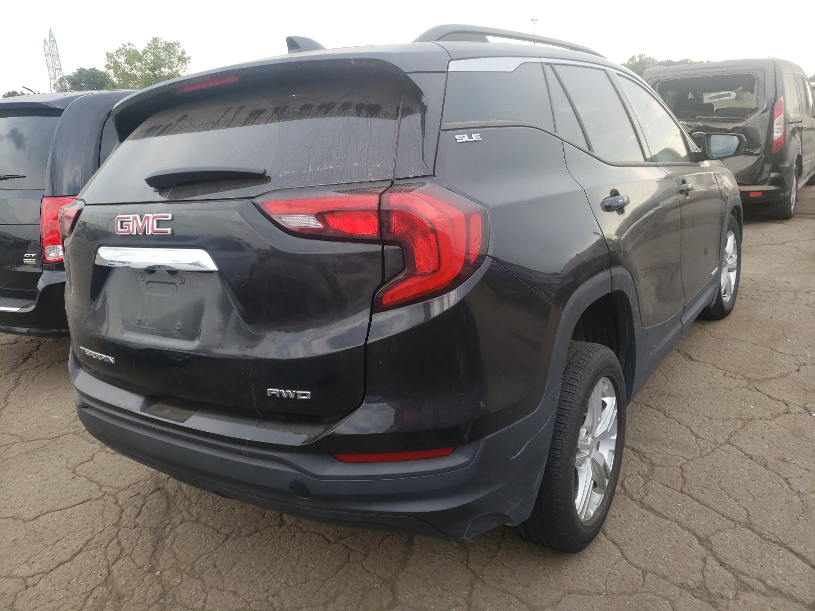 Photo 4 from auction – 2019 GMC TERRAIN SL with VIN 3GKALTEV9KL116695