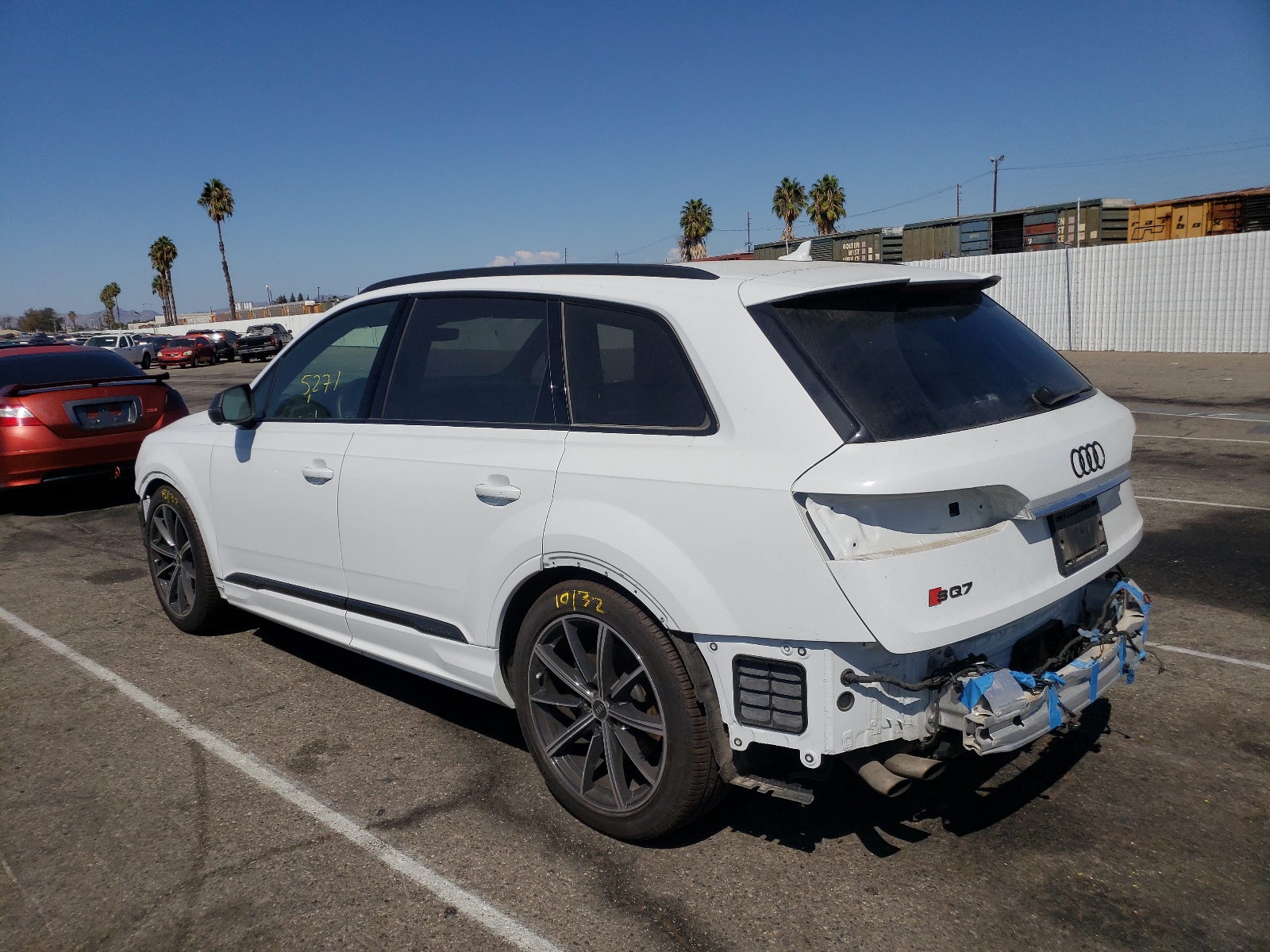 Photo 3 from auction – 2021 AUDI SQ7 PRESTI with VIN WA1VWBF75MD015087