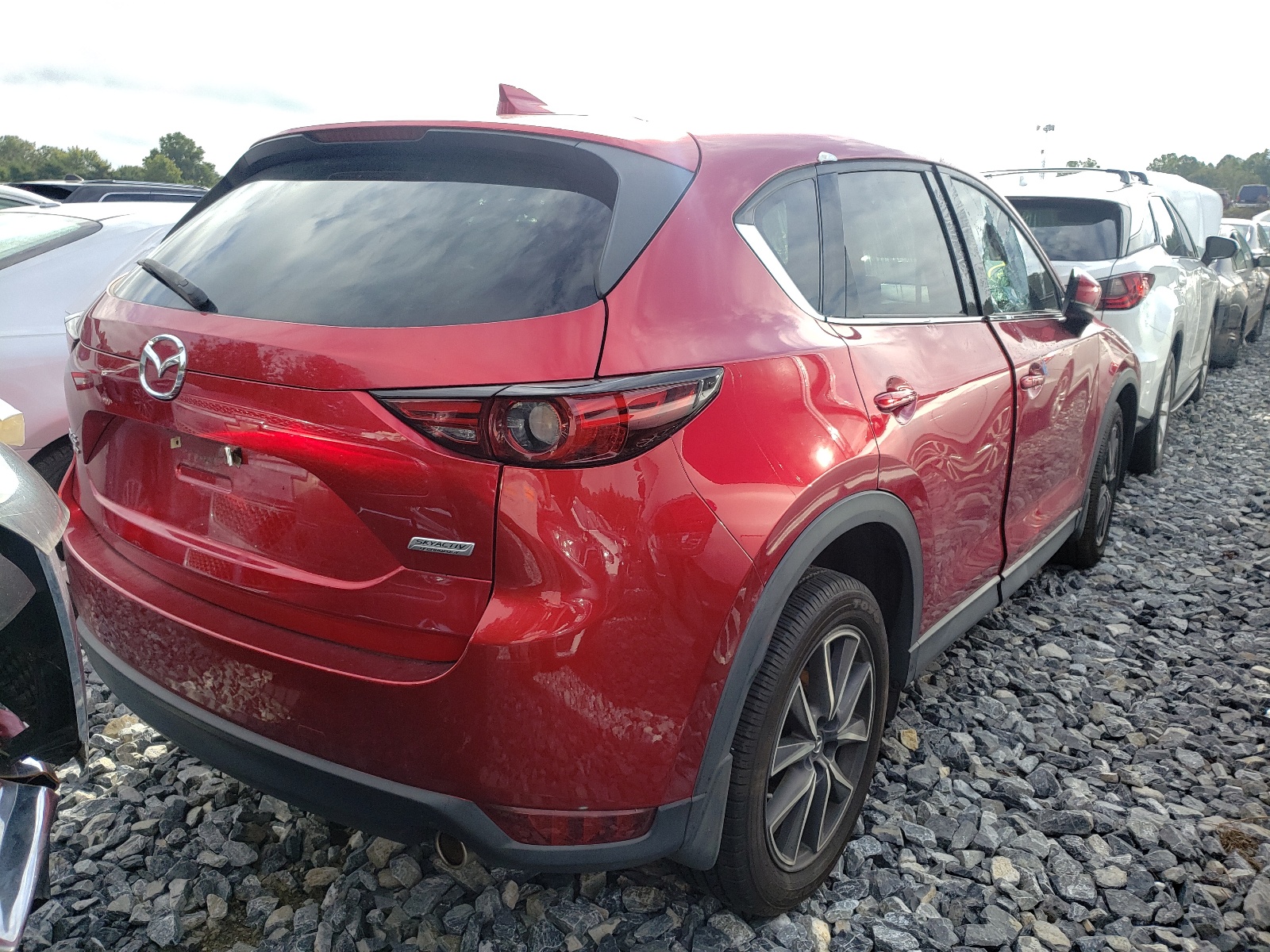 Photo 4 from auction – 2017 MAZDA CX-5 GRAND with VIN JM3KFBDL1H0146286