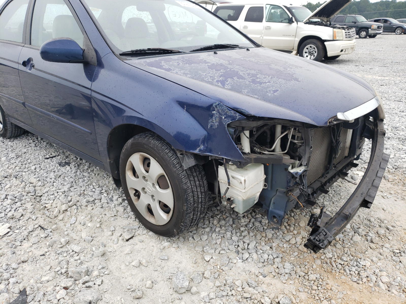 Photo 9 from auction – 2009 KIA SPECTRA EX with VIN KNAFE221595632101