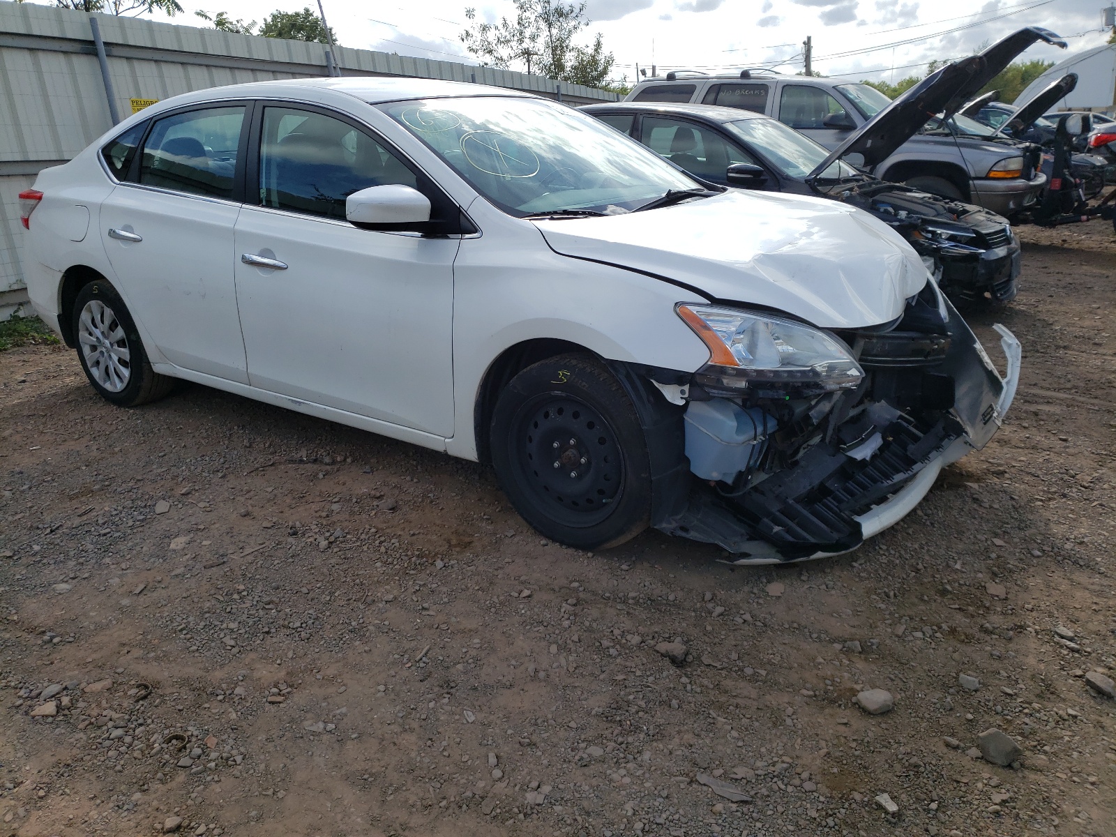 Photo 1 from auction – 2013 NISSAN SENTRA S with VIN 3N1AB7AP3DL693158