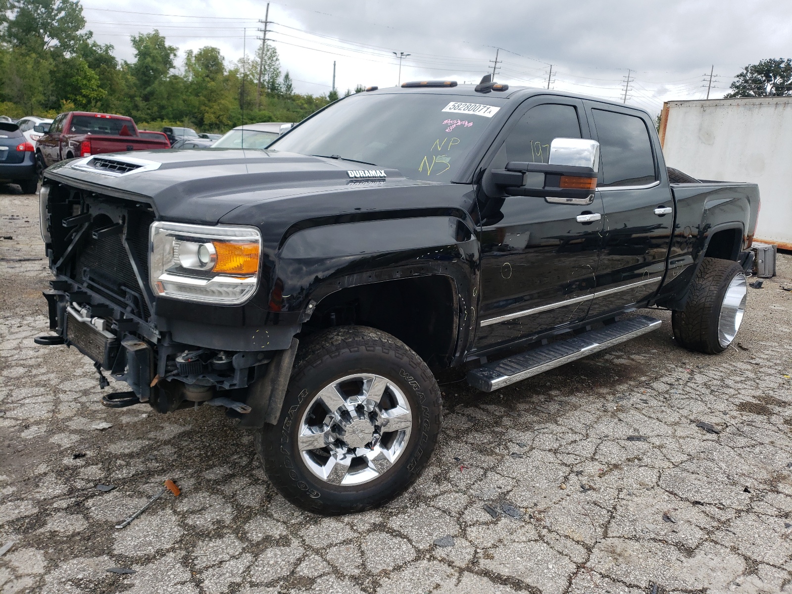 Photo 2 from auction – 2017 GMC SIERRA K25 with VIN 1GT12TEY6HF142747