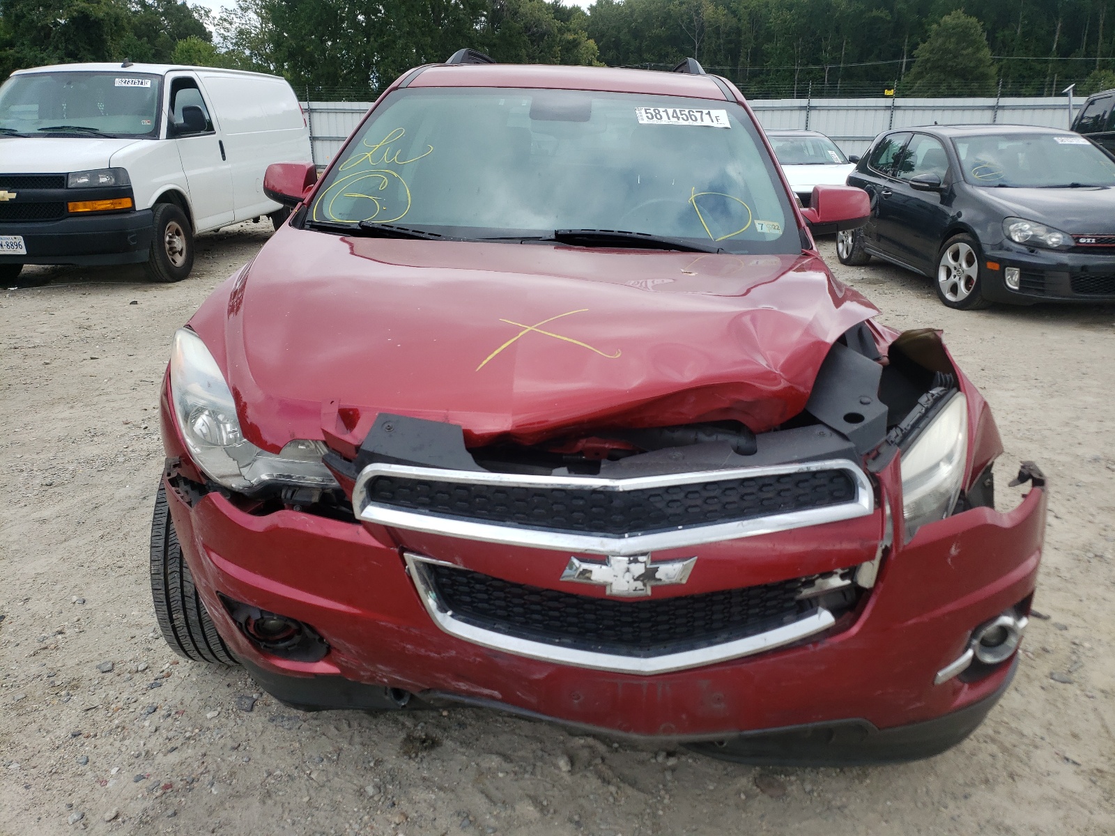 Photo 9 from auction – 2014 CHEVROLET EQUINOX LT with VIN 2GNALCEK6E6193767