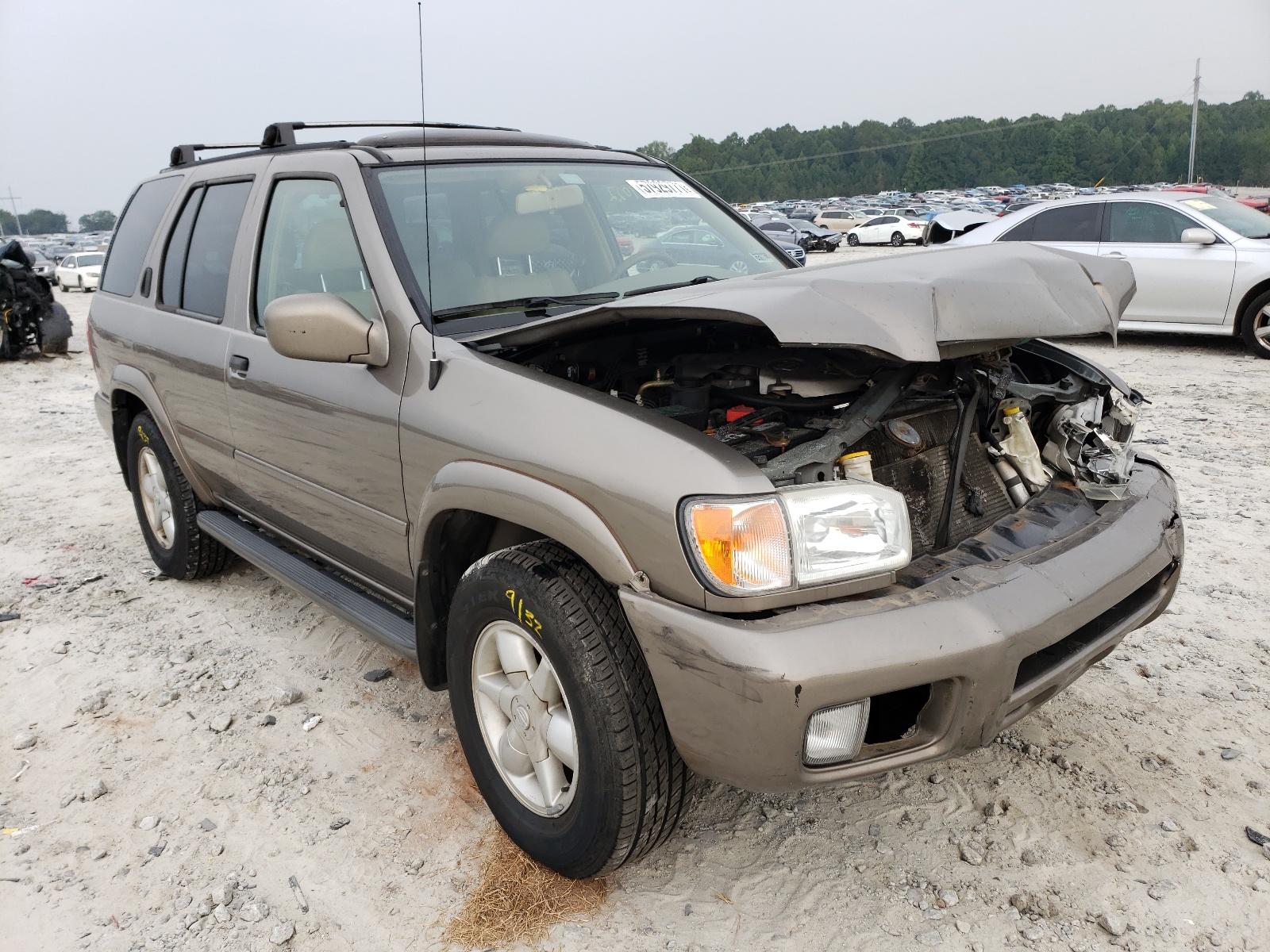 NISSAN PATHFINDER 2001 with VIN JN8DR09X51W567024 - Photo from auction