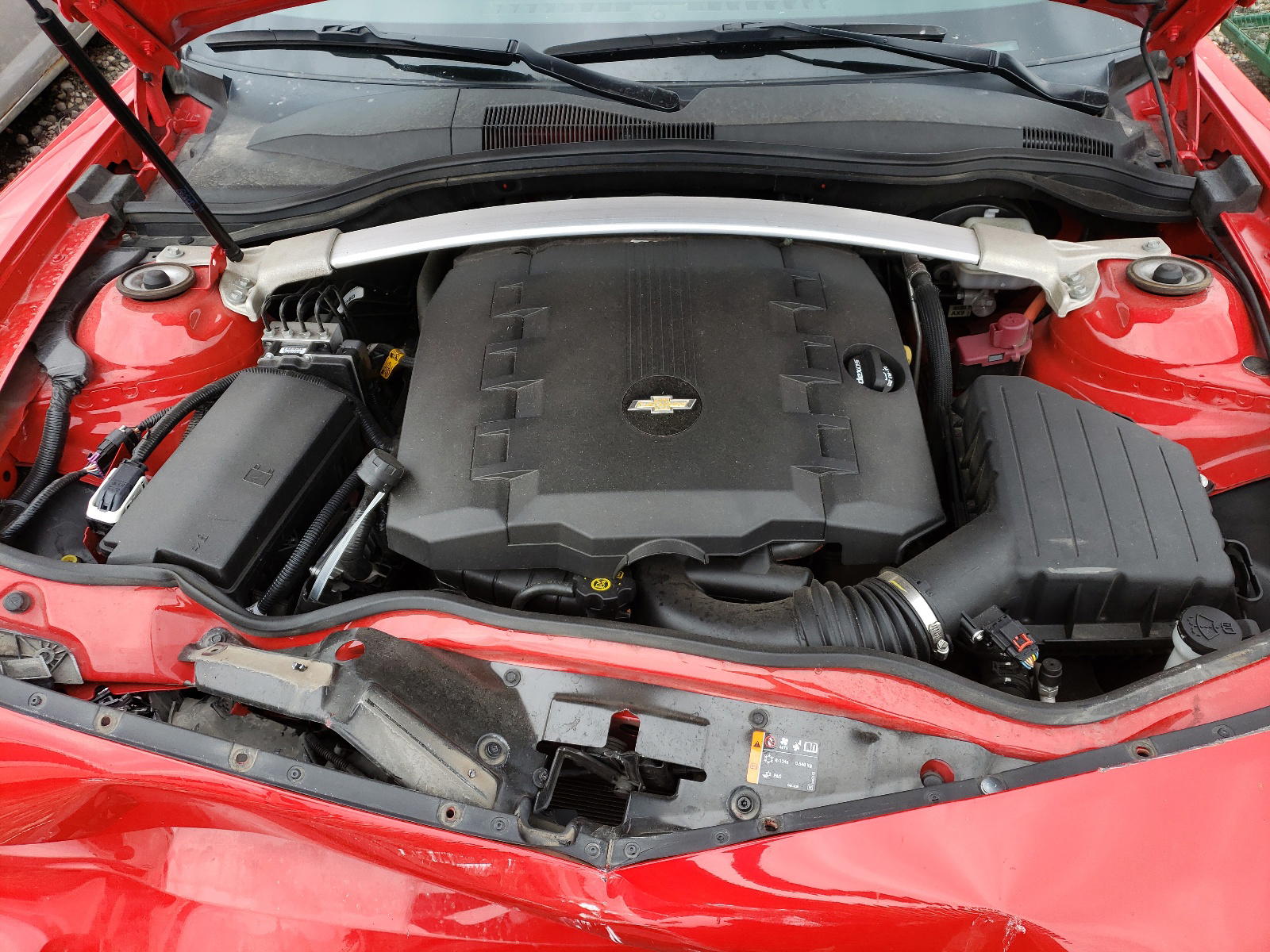 Photo 7 from auction – 2014 CHEVROLET CAMARO LT with VIN 2G1FB3D34E9265763