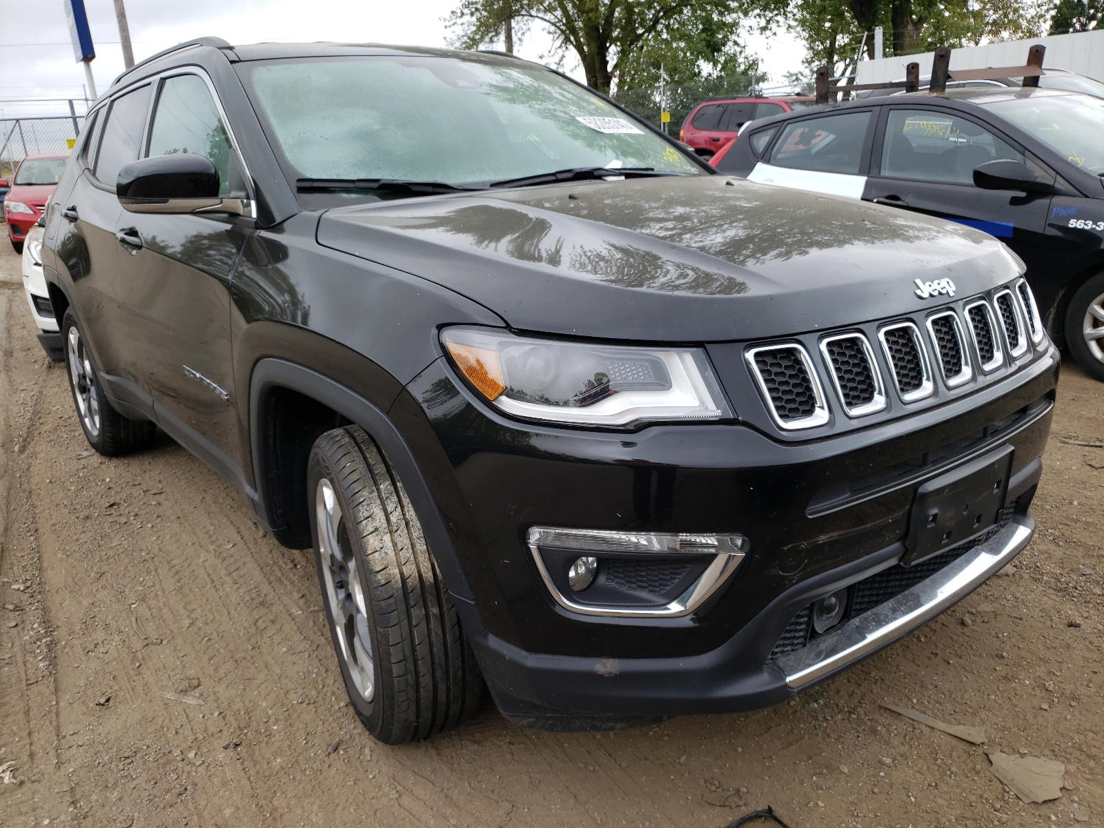 JEEP COMPASS LI 2018 with VIN 3C4NJDCB5JT341275 - Photo from auction