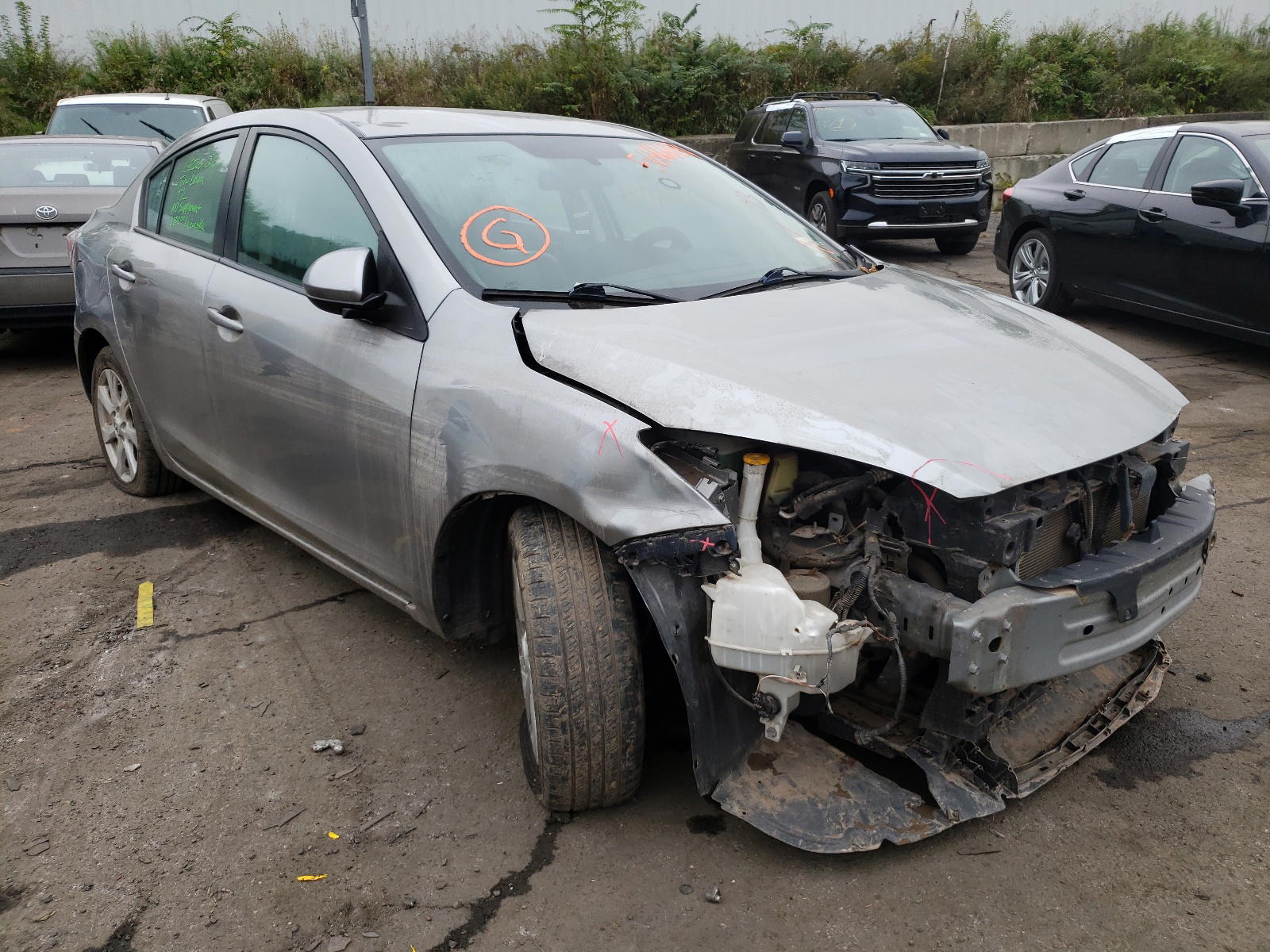 MAZDA 3 I 2010 with VIN JM1BL1SG3A1320490 - Photo from auction