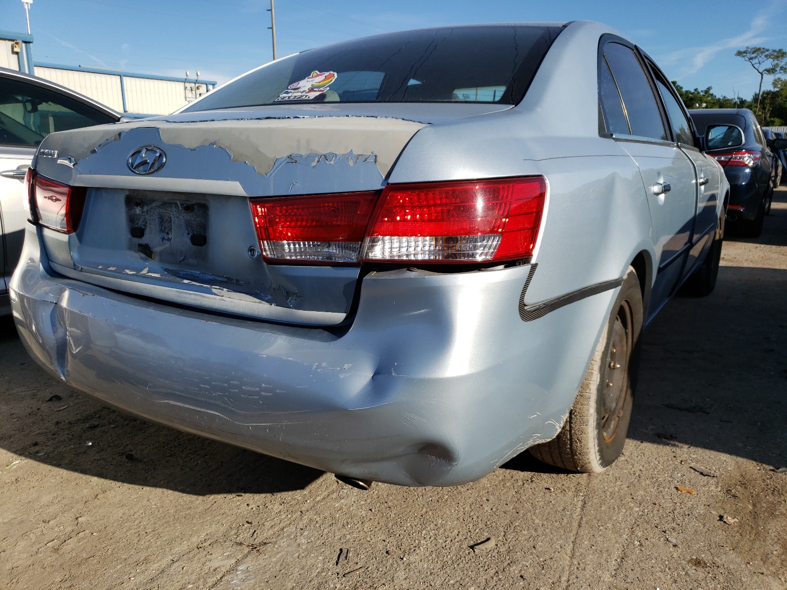 Photo 4 from auction – 2007 HYUNDAI SONATA GLS with VIN 5NPET46C97H187905