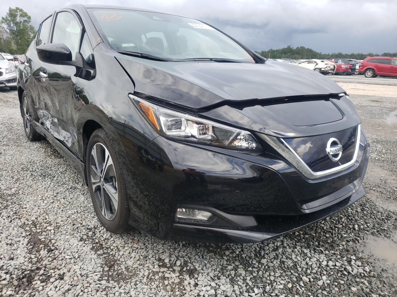 Photo 1 from auction – 2018 NISSAN LEAF S with VIN 1N4AZ1CP1JC302721