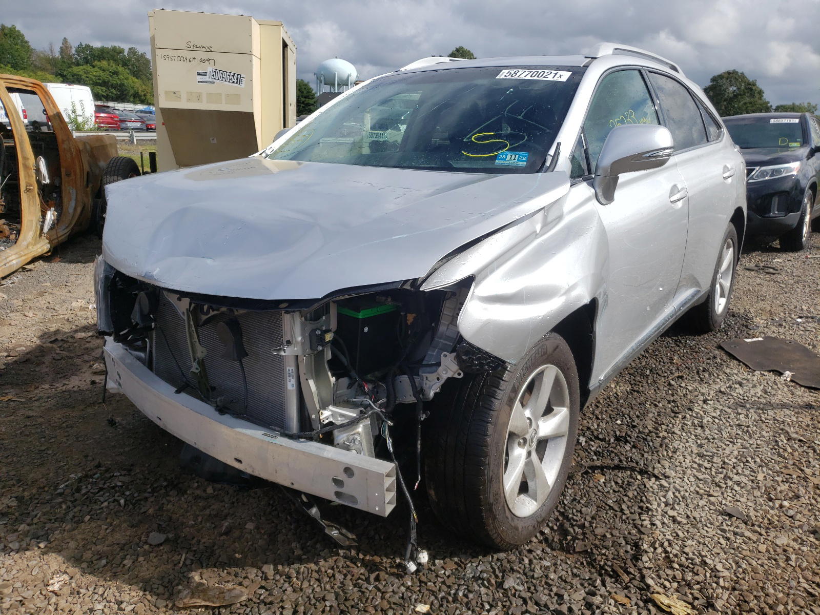 Photo 2 from auction – 2015 LEXUS RX 350 BAS with VIN 2T2BK1BA9FC330096