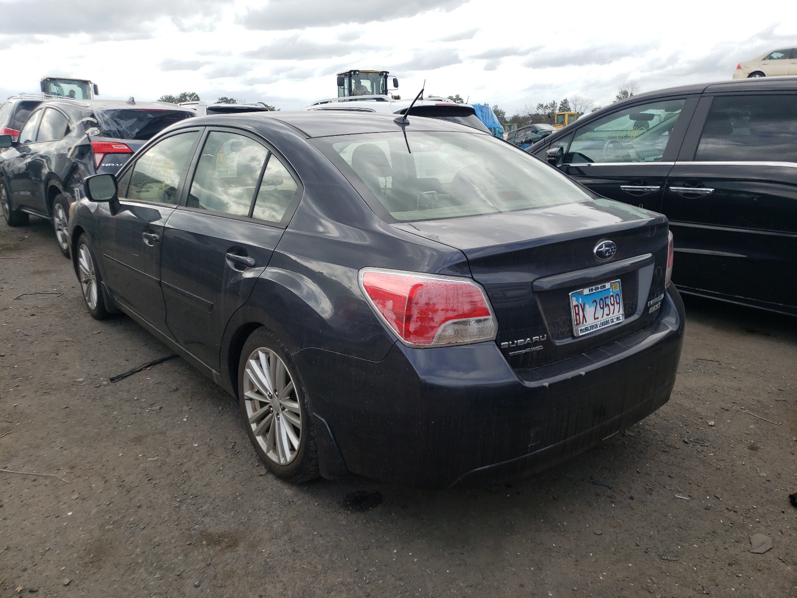 Foto 3 de la subasta – 2013 SUBARU IMPREZA PR con VIN JF1GJAD67DH027645