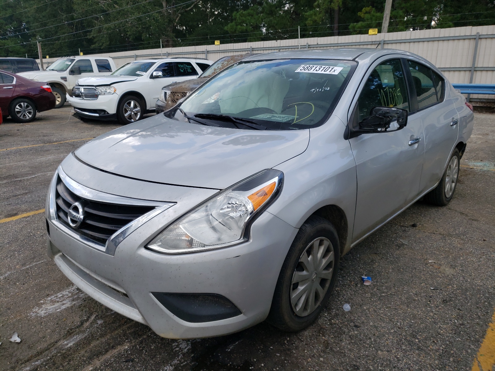 Photo 2 from auction – 2017 NISSAN VERSA S with VIN 3N1CN7AP8HL859664