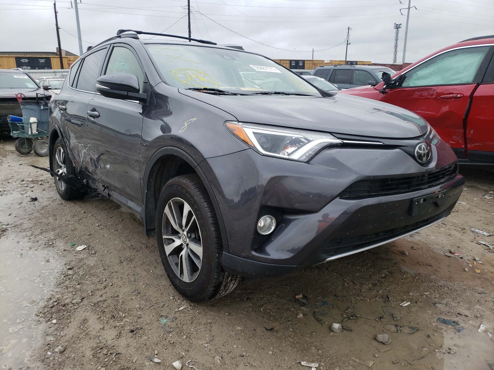 Photo 1 from auction – 2018 TOYOTA RAV4 ADVEN with VIN JTMRFREV9JJ728068