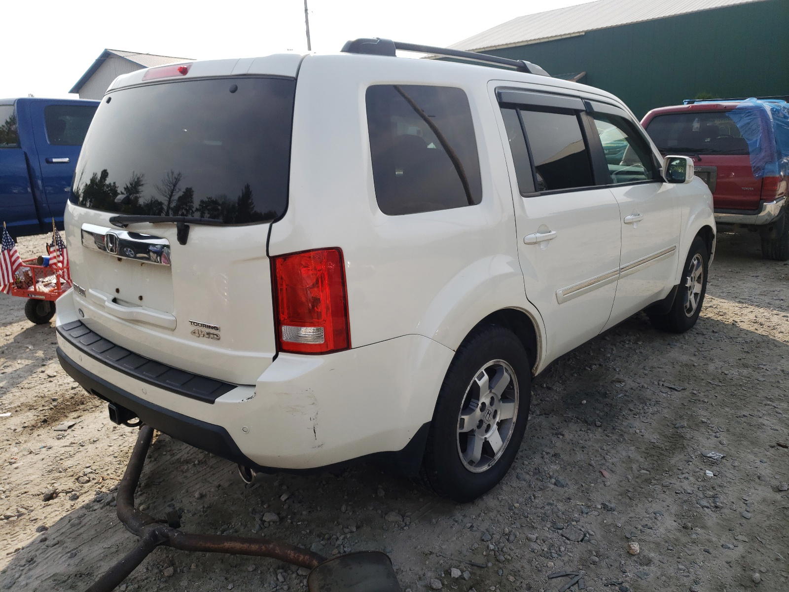 Photo 4 from auction – 2011 HONDA PILOT TOUR with VIN 5FNYF4H95BB086812
