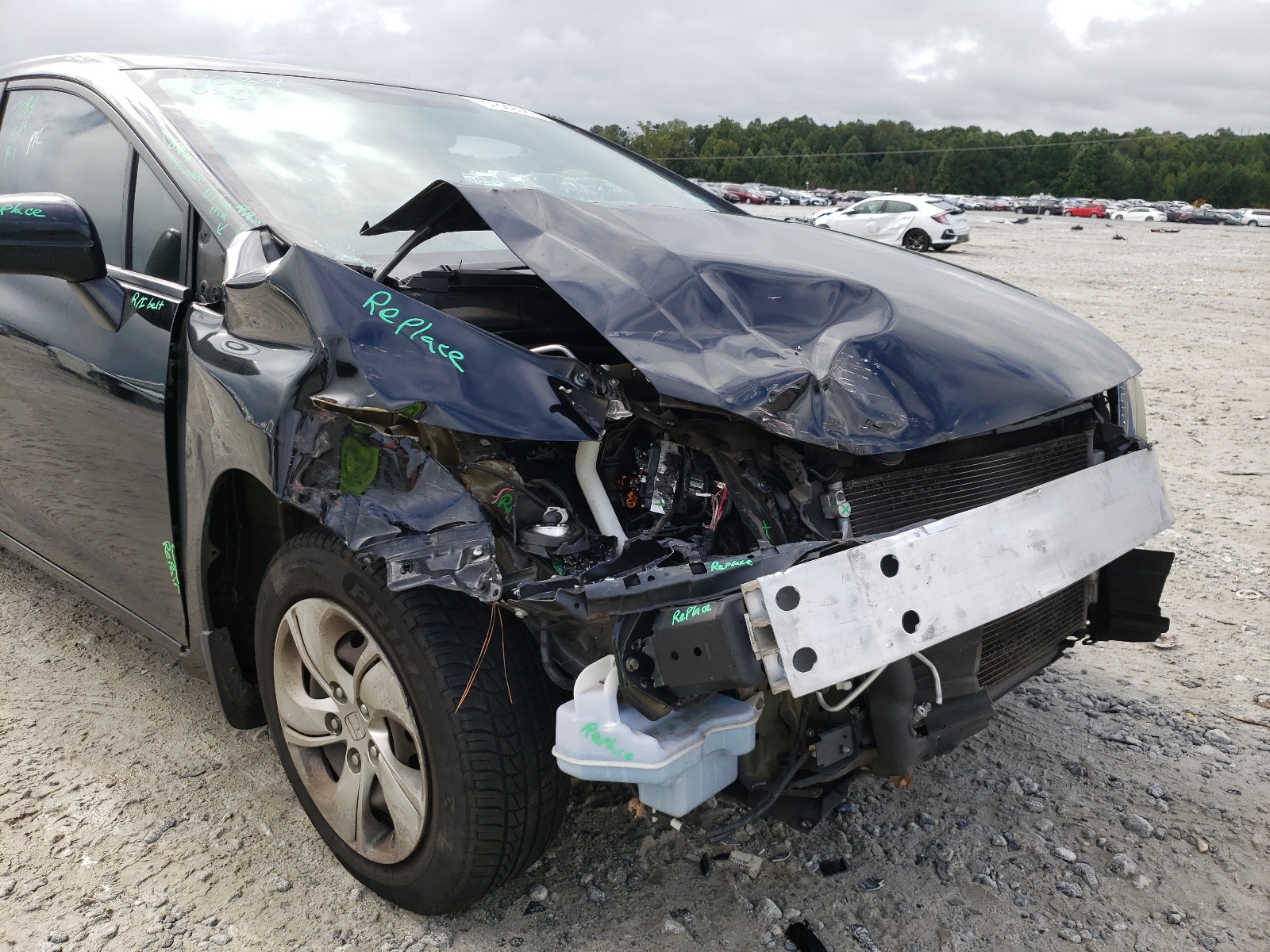 Photo 9 from auction – 2014 HONDA CIVIC LX with VIN 2HGFB2F56EH508075