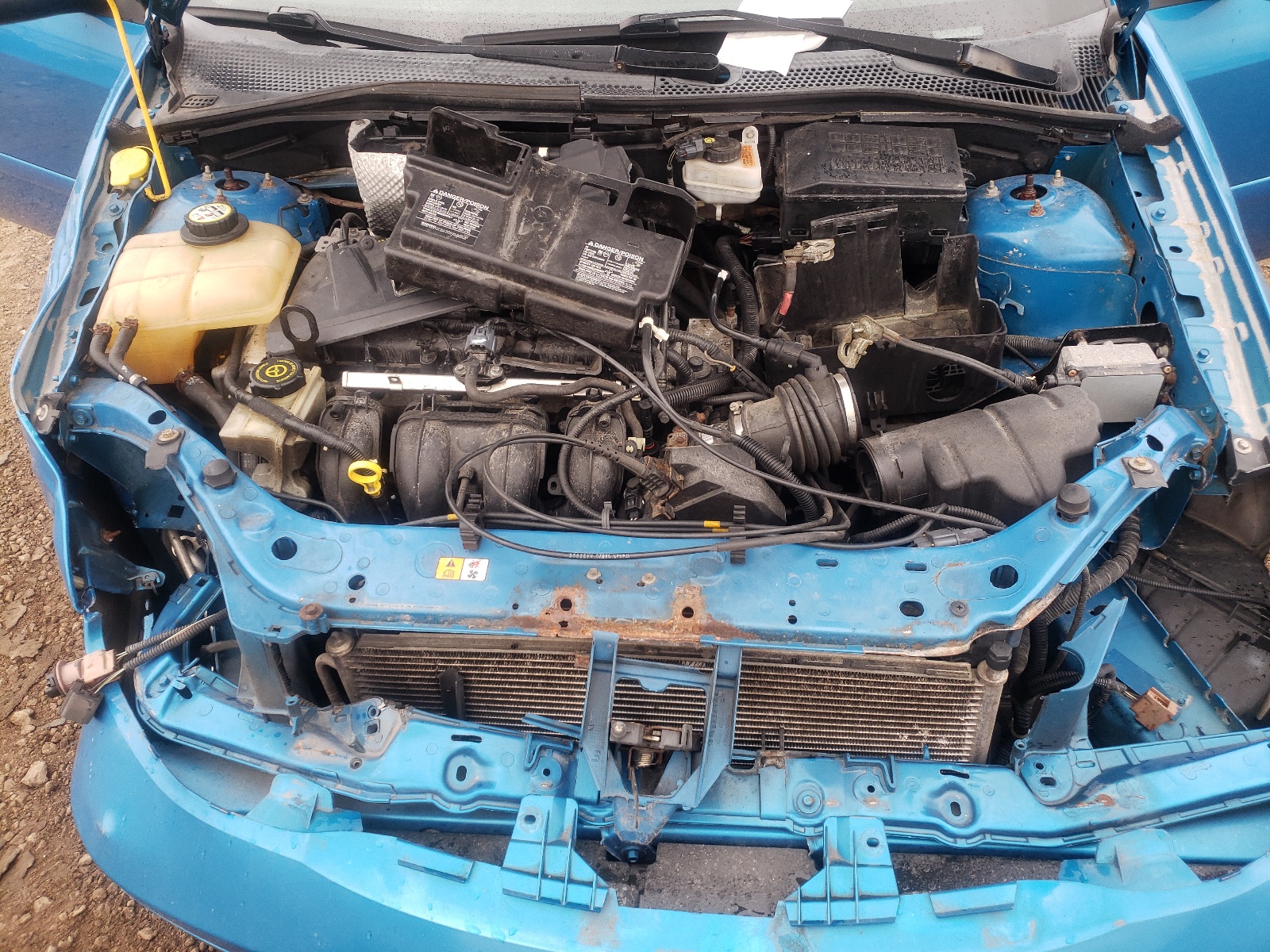 Photo 7 from auction – 2007 FORD FOCUS ZX4 with VIN 1FAFP34N17W248025