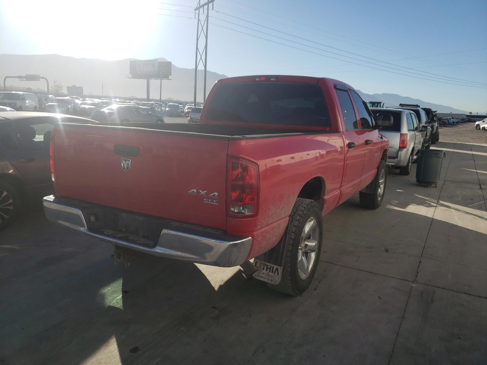 Photo 4 from auction – 2005 DODGE RAM 1500 S with VIN 1D7HU18D65S303435