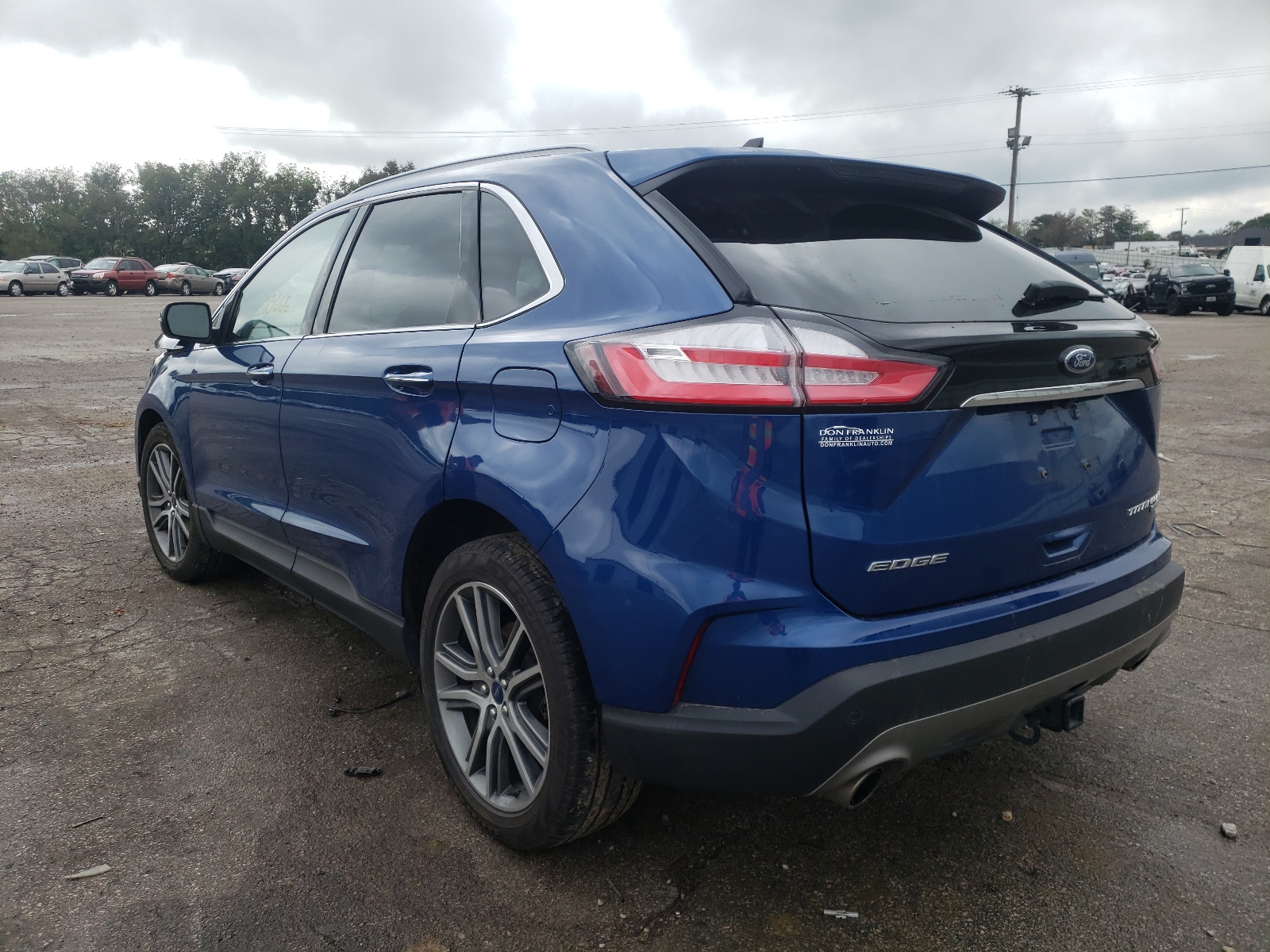 Photo 3 from auction – 2020 FORD EDGE TITAN with VIN 2FMPK4K91LBB55618