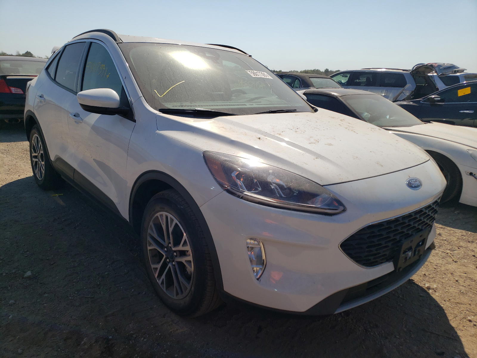 FORD ESCAPE SEL 2020 with VIN 1FMCU9H60LUA71285 - Photo from auction
