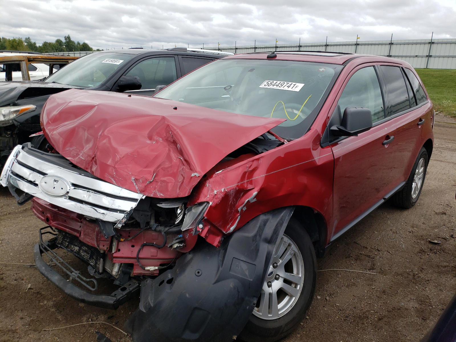 Photo 2 from auction – 2008 FORD EDGE SE with VIN 2FMDK36C08BA04649