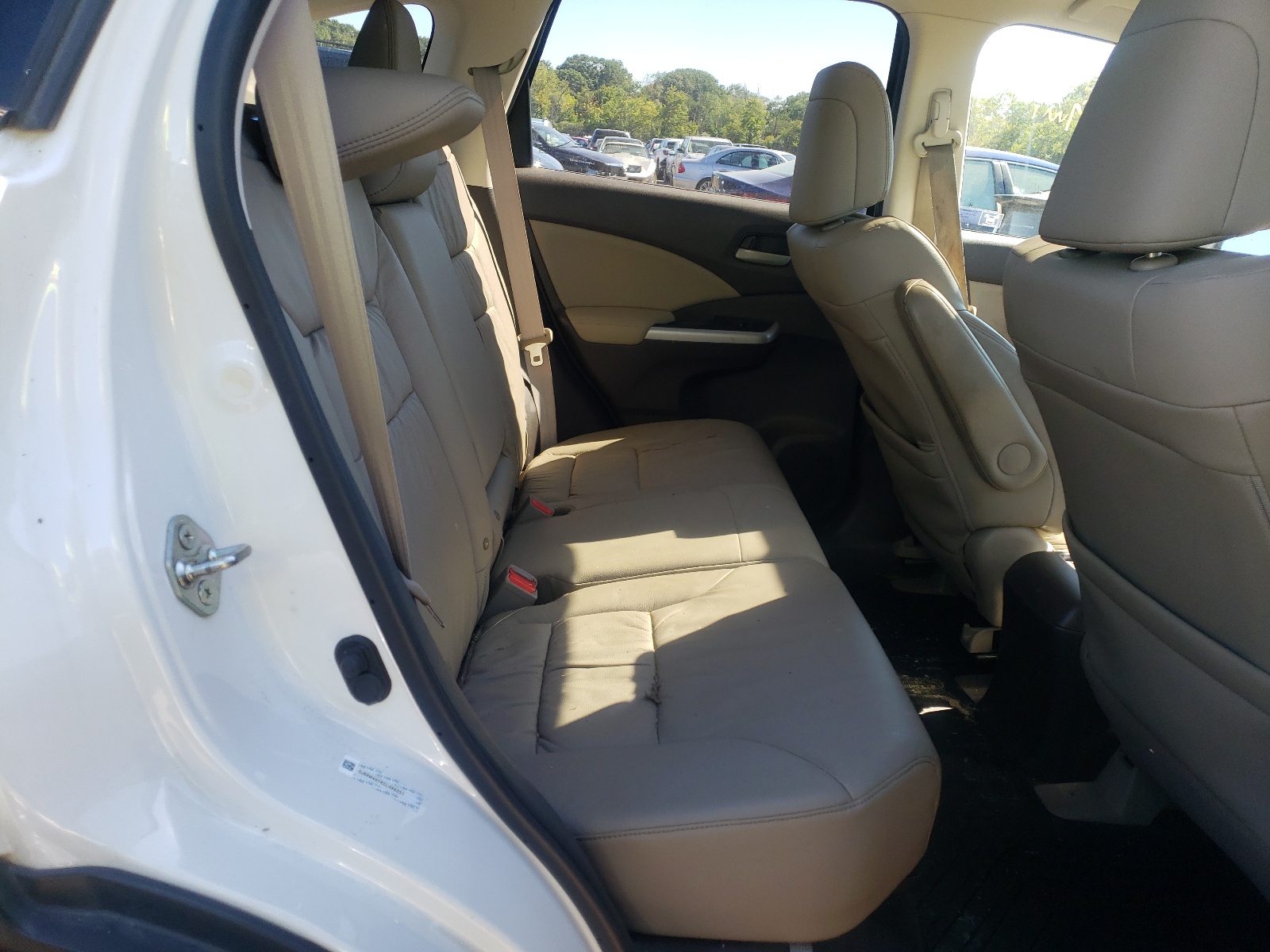 Photo 6 from auction – 2012 HONDA CR-V EXL with VIN 5J6RM4H76CL066327