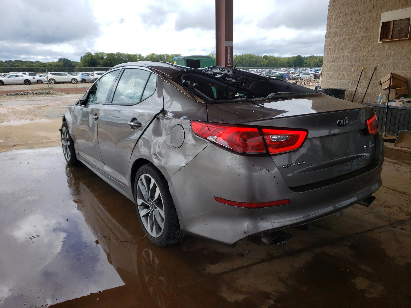 Photo 3 from auction – 2014 KIA OPTIMA SX with VIN 5XXGR4A66EG266725
