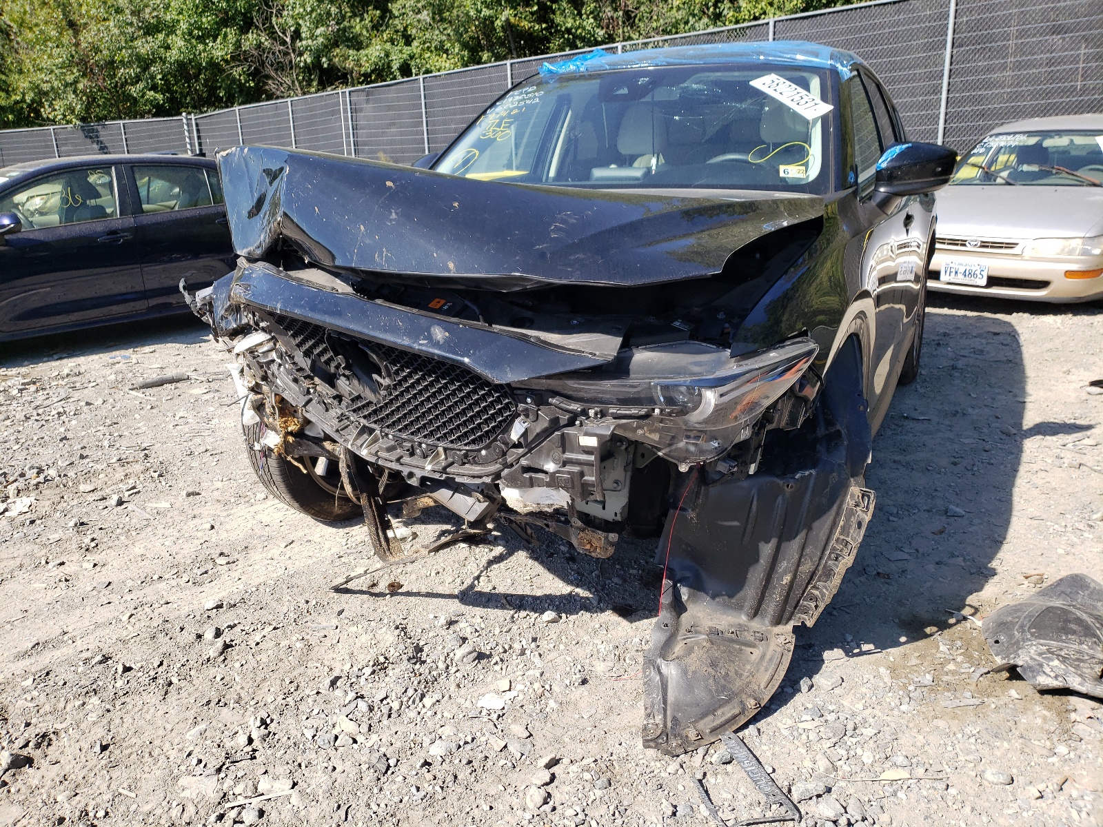 Photo 9 from auction – 2019 MAZDA CX-5 GRAND with VIN JM3KFBDM6K0602542