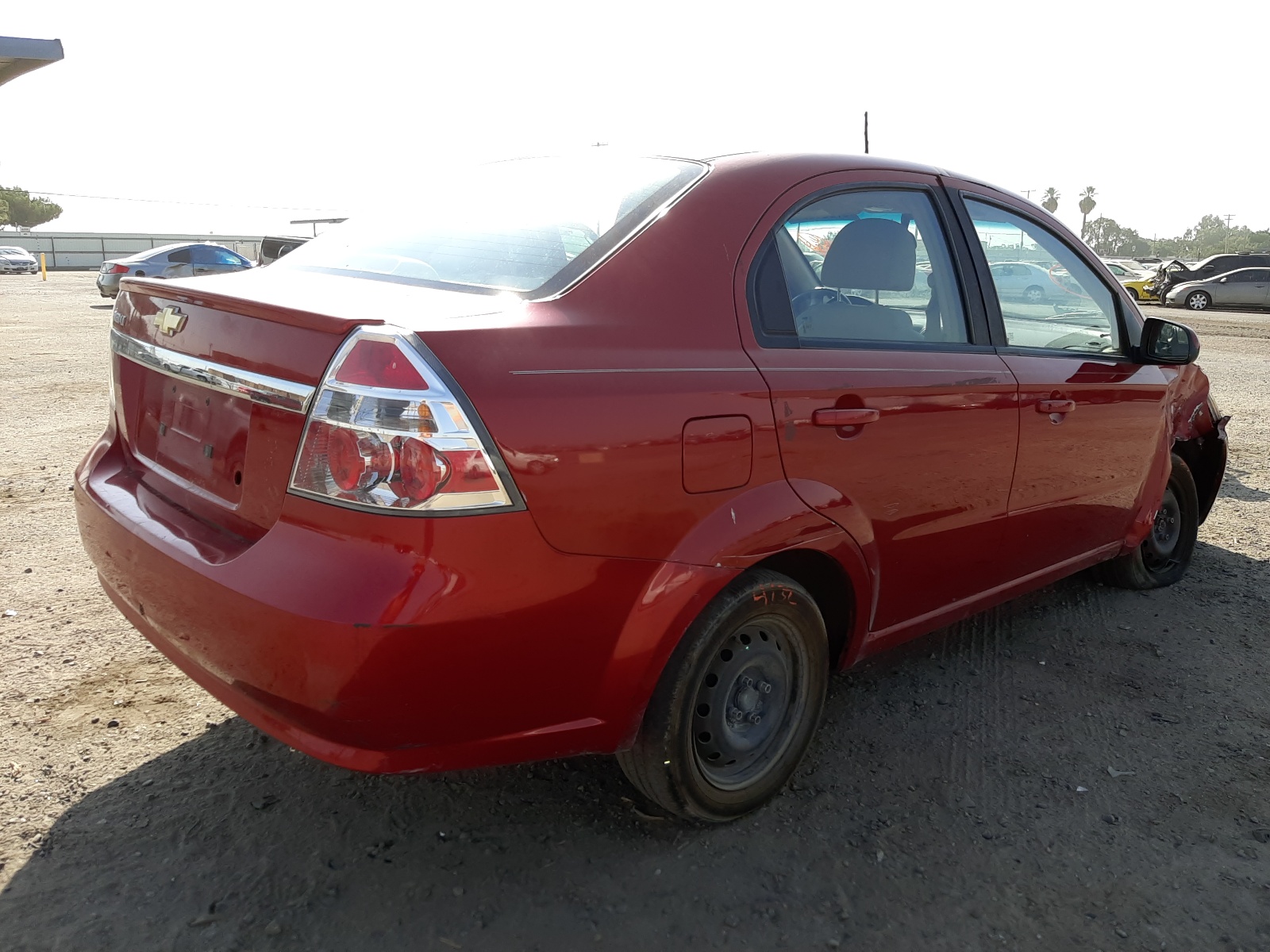 Zdjęcie 4 z aukcji – 2009 CHEVROLET AVEO LS z VIN KL1TD56E39B629388