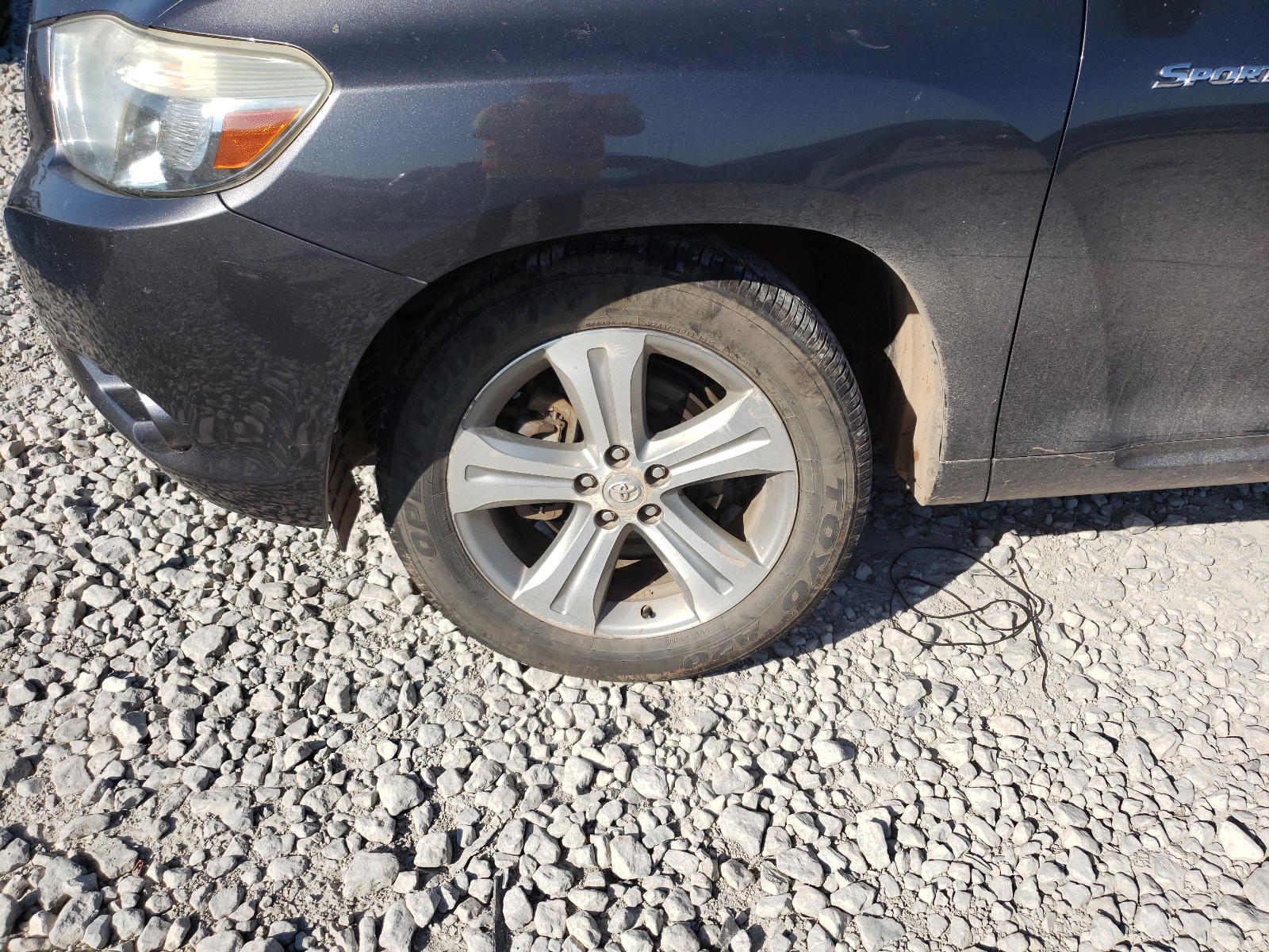 Photo 9 from auction – 2009 TOYOTA HIGHLANDER with VIN JTEES43A992119528