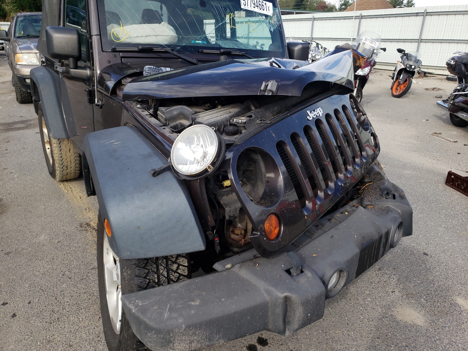 Photo 9 from auction – 2013 JEEP WRANGLER S with VIN 1C4AJWAG5DL684225